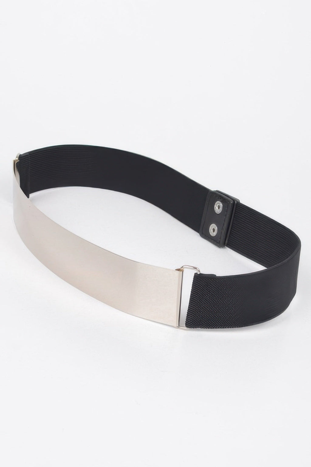 Modern Metal Accent Waist Belt
