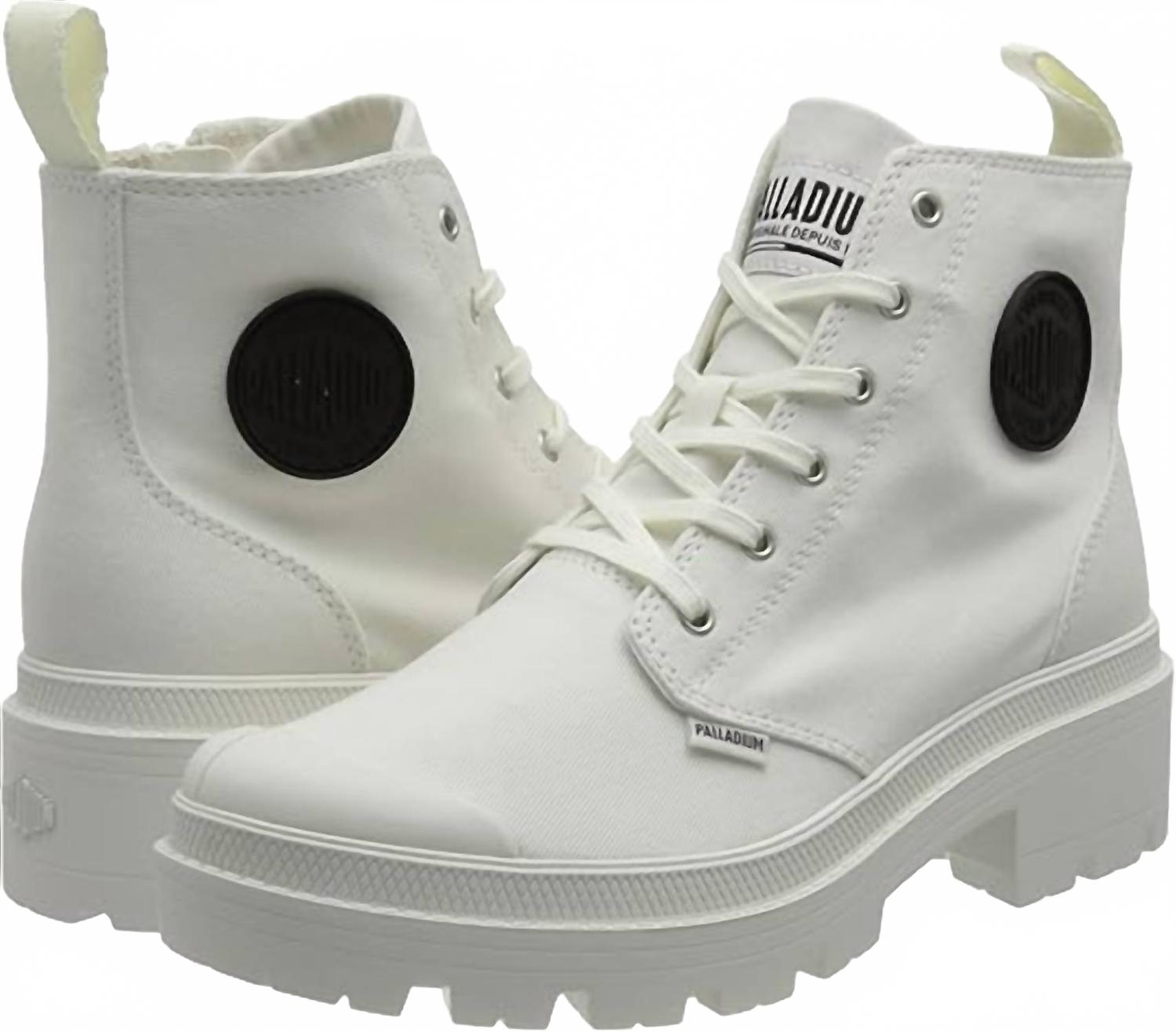Women's Pallabase Twill Boots In Star White