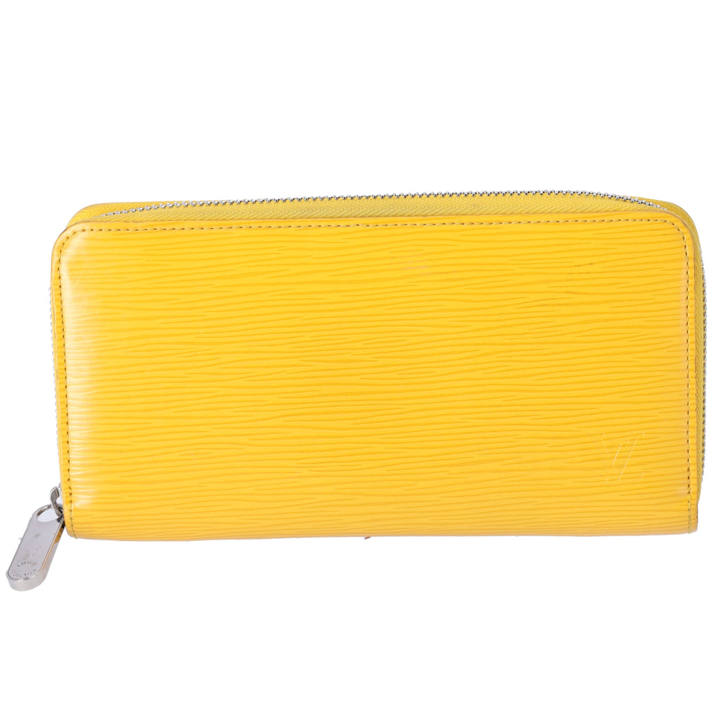 Louis Vuitton Zippy Long Wallet M81229 Sunflower Yellow Epi Leather