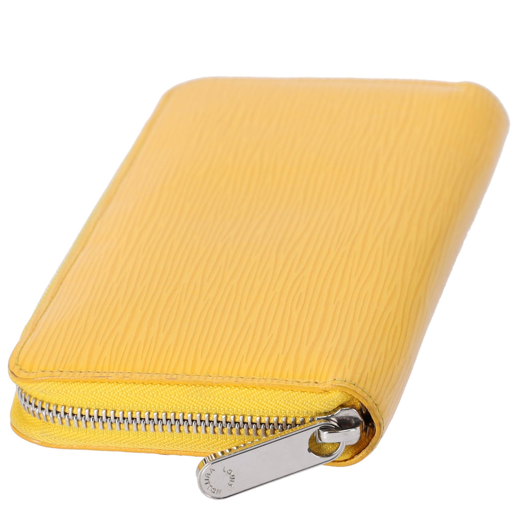 Louis Vuitton Zippy Long Wallet M81229 Sunflower Yellow Epi Leather