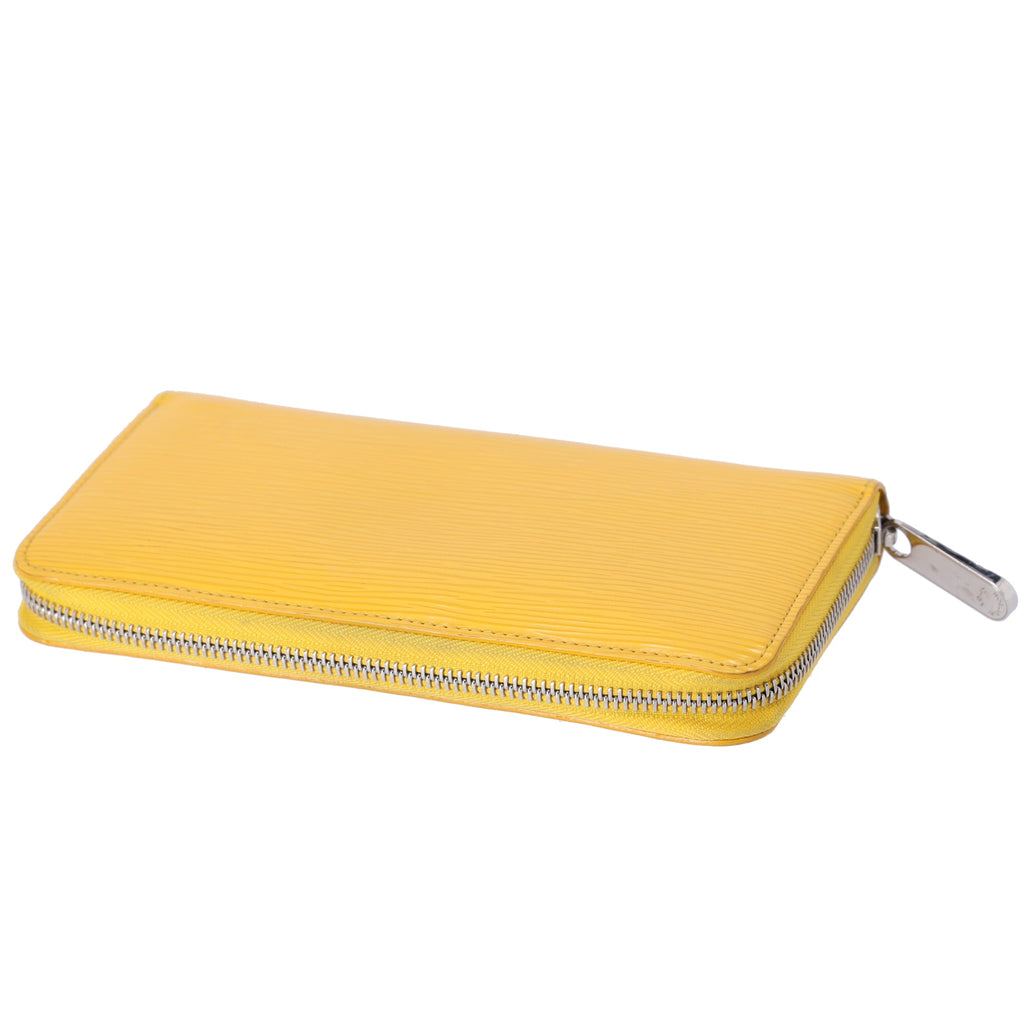 Louis Vuitton Zippy Long Wallet M81229 Sunflower Yellow Epi Leather