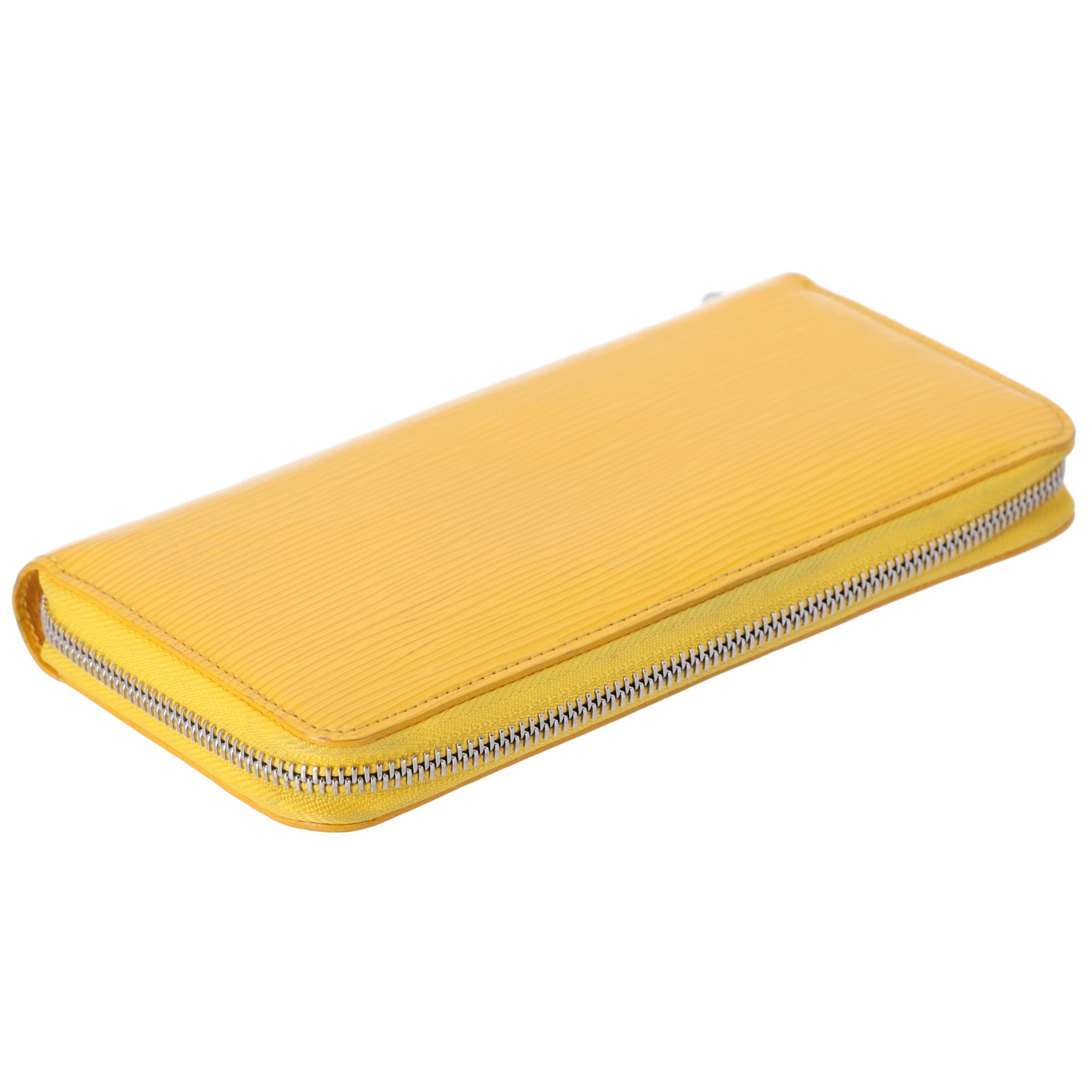 Louis Vuitton Zippy Long Wallet M81229 Sunflower Yellow Epi Leather