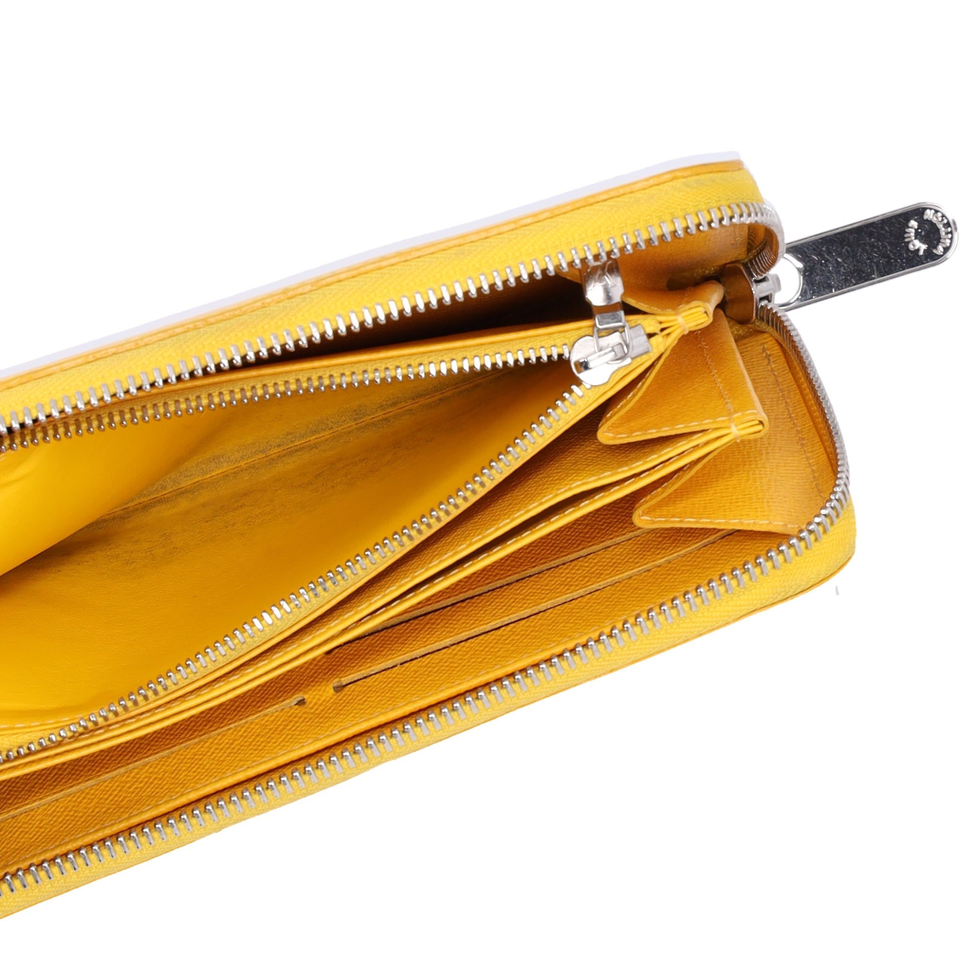 Louis Vuitton Zippy Long Wallet M81229 Sunflower Yellow Epi Leather