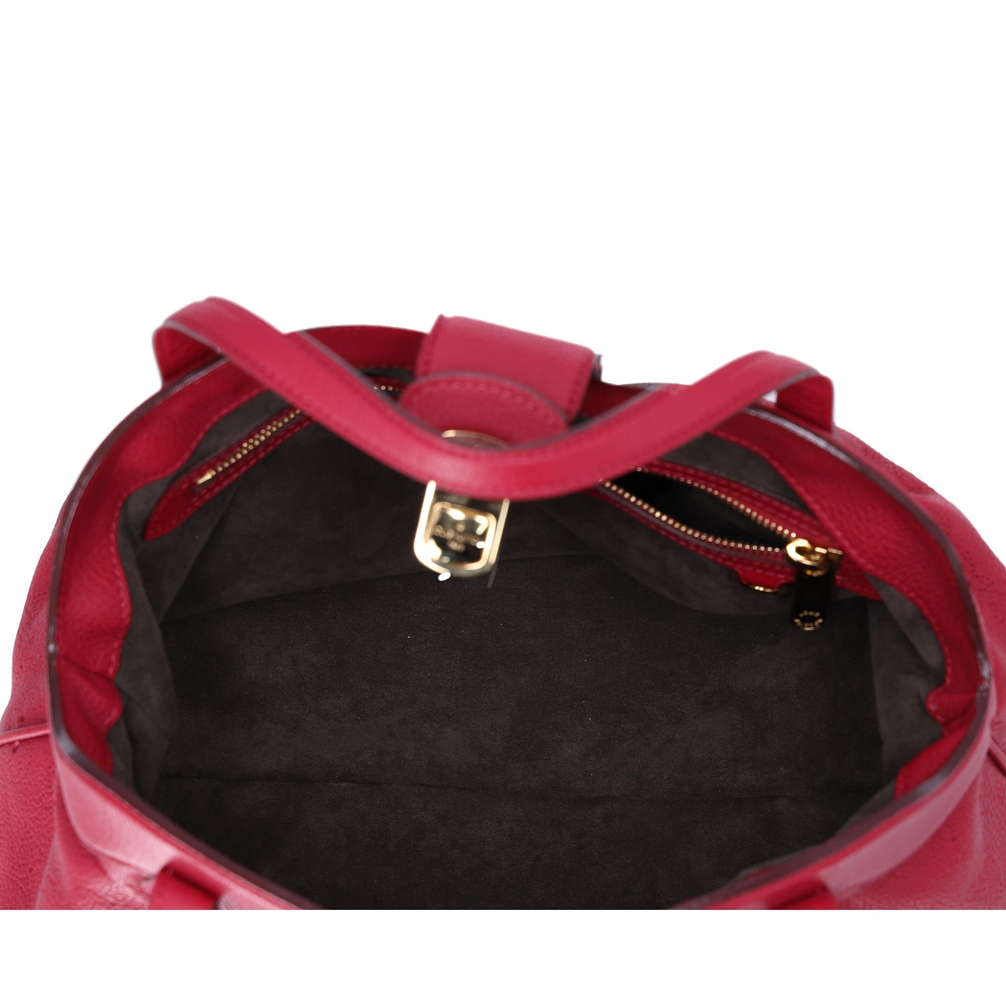 Louis Vuitton Cirrus PM Handbag M93817 Pink Grenat Mahina Monogram Leather