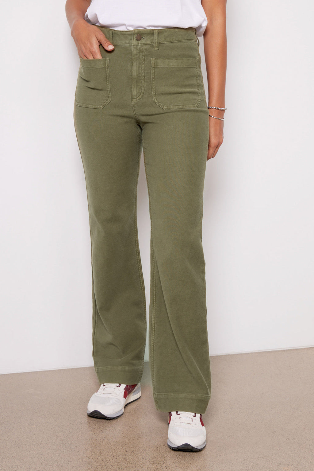 Women's Stretch Terry Patch Pocket Pants
