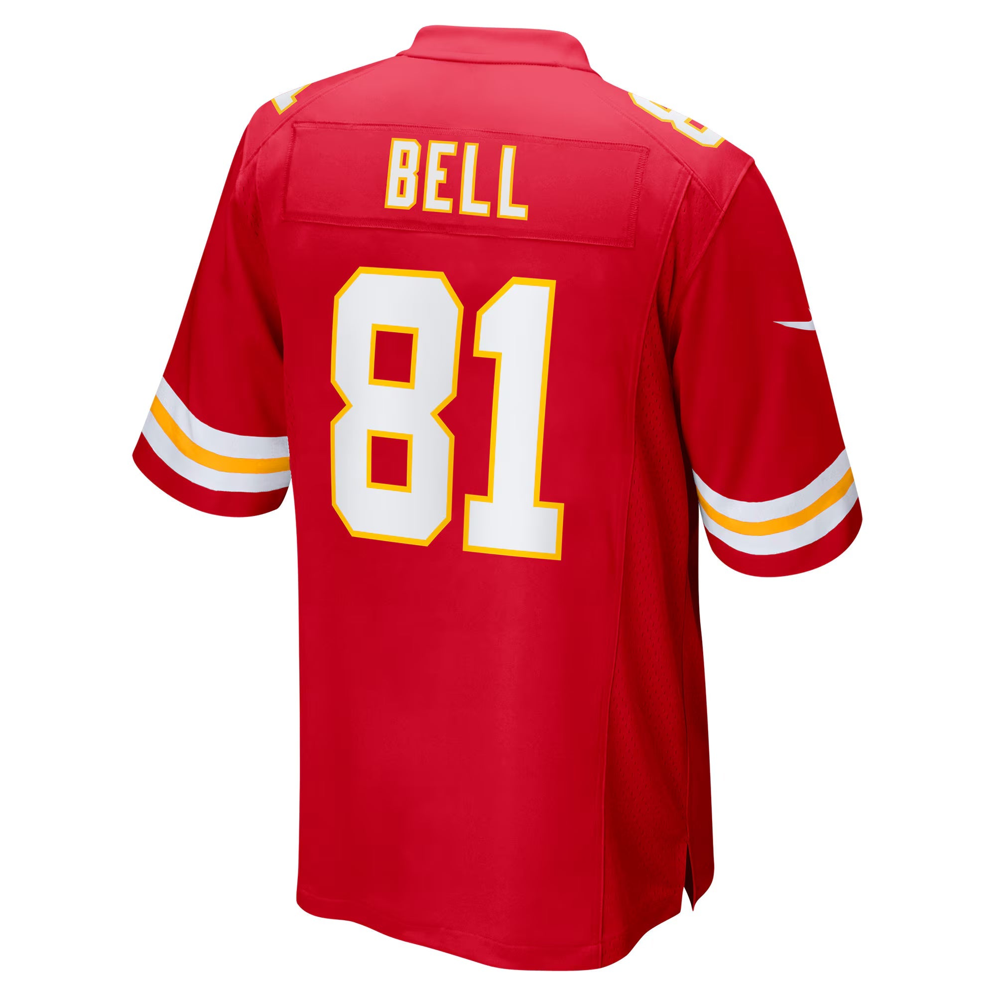 Kansas City Chiefs Blake Bell Red Game Player Jersey