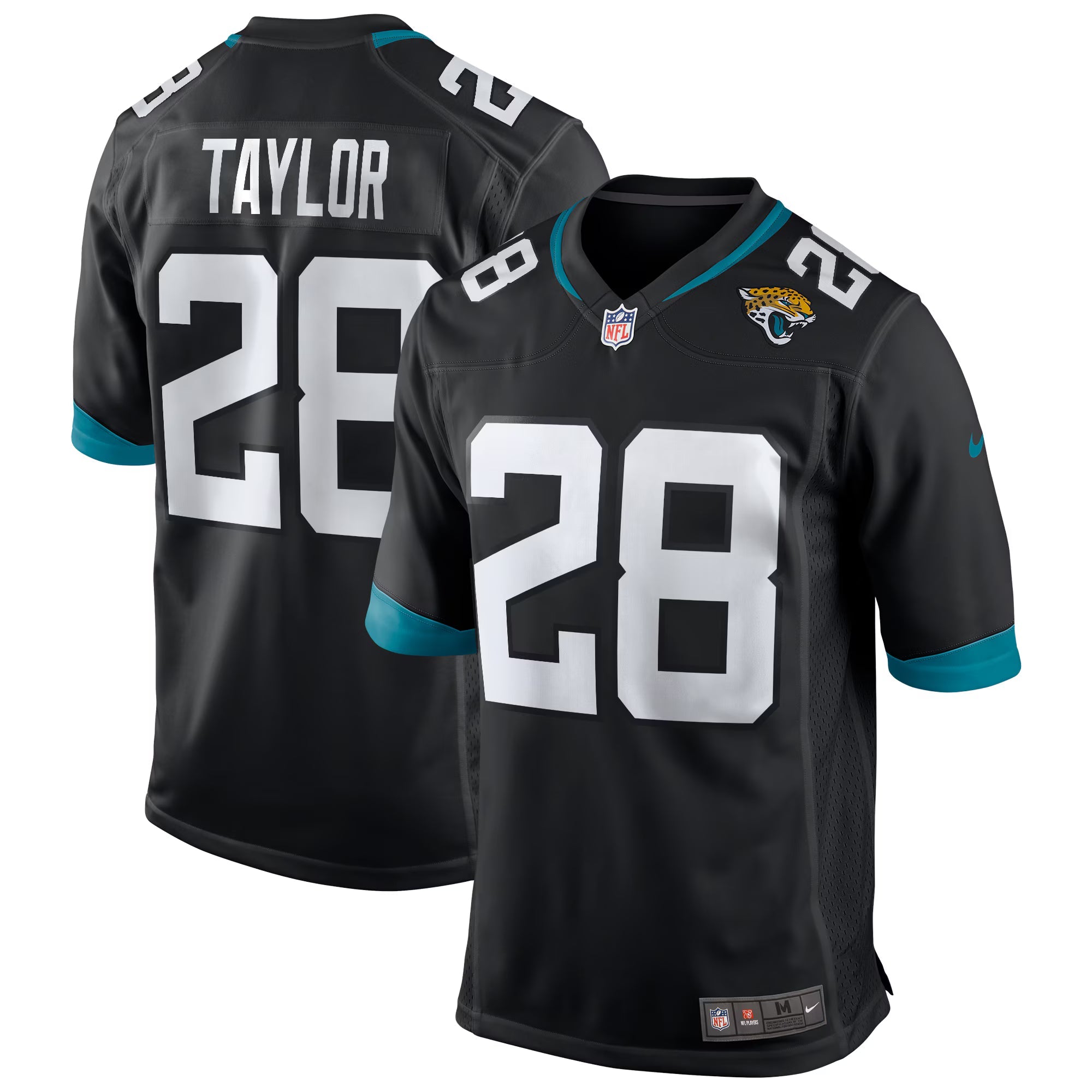 Jacksonville Jaguars Fred Taylor Black Retired Player Alternate Game Jersey