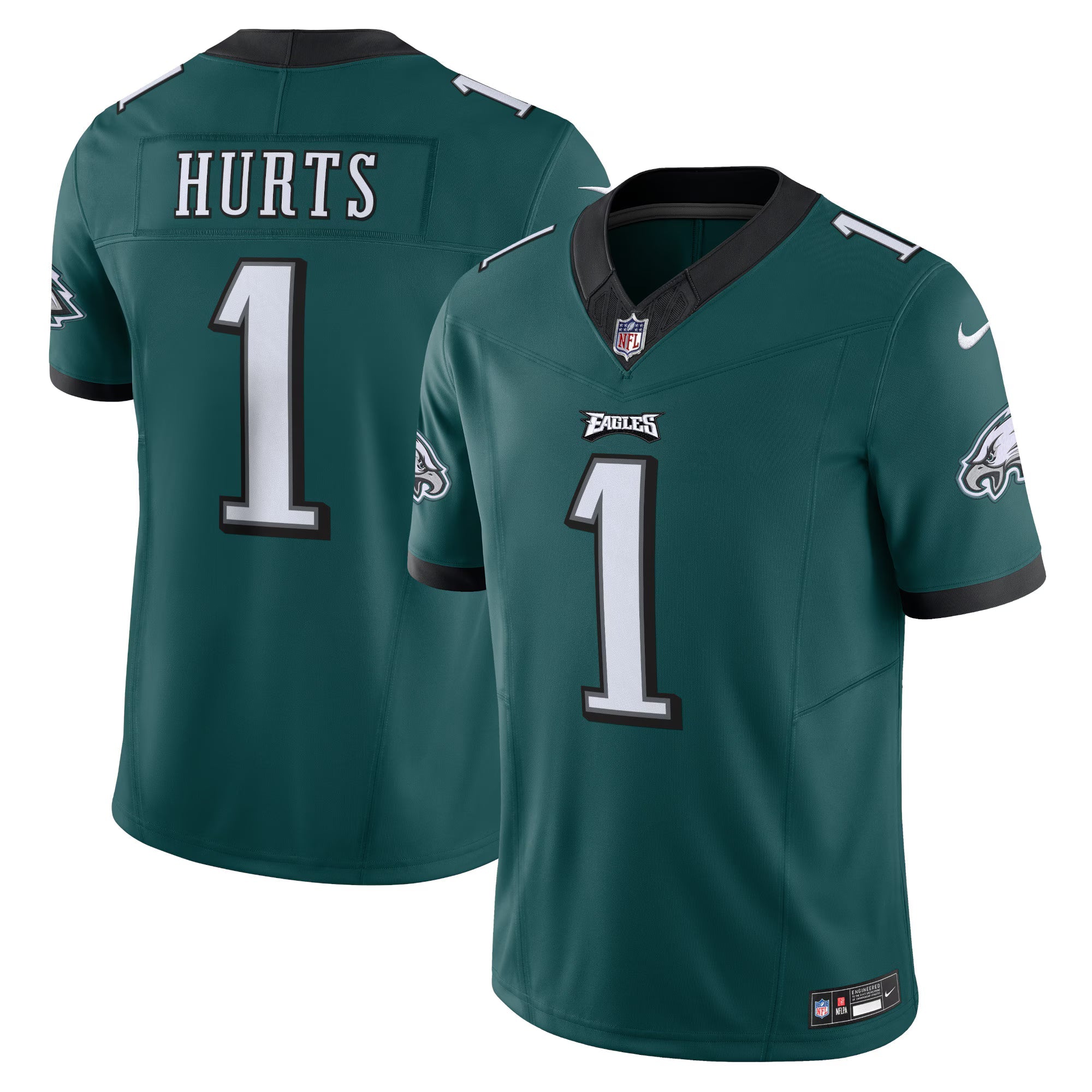 Philadelphia Eagles Jalen Hurts Green Vapor F.U.S.E. Limited Jersey