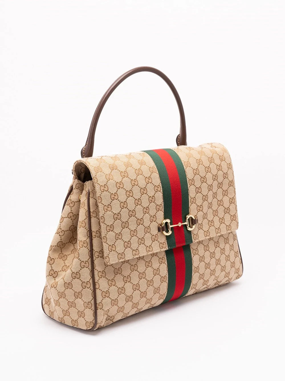 Gucci Women `Gucci Horsebit Web` Handbag