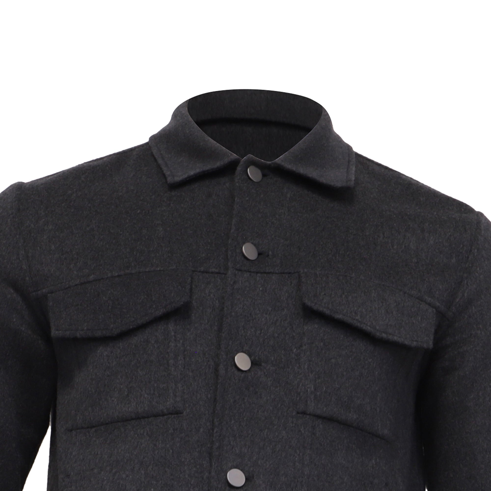 Theory Trucker Jacket in Grey Wool