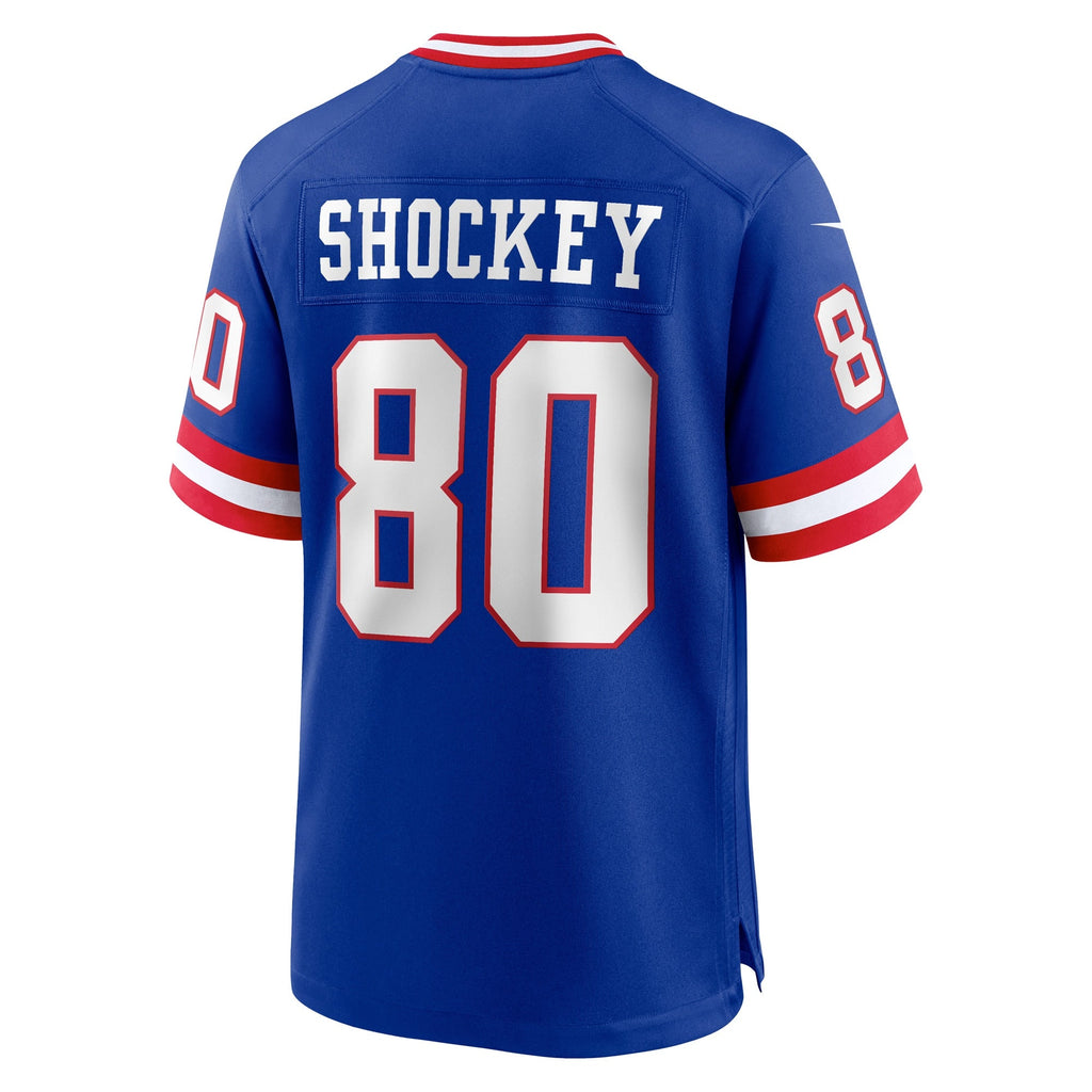 New York Giants Jeremy Shockey Royal Retired Player Alternate Game Jersey