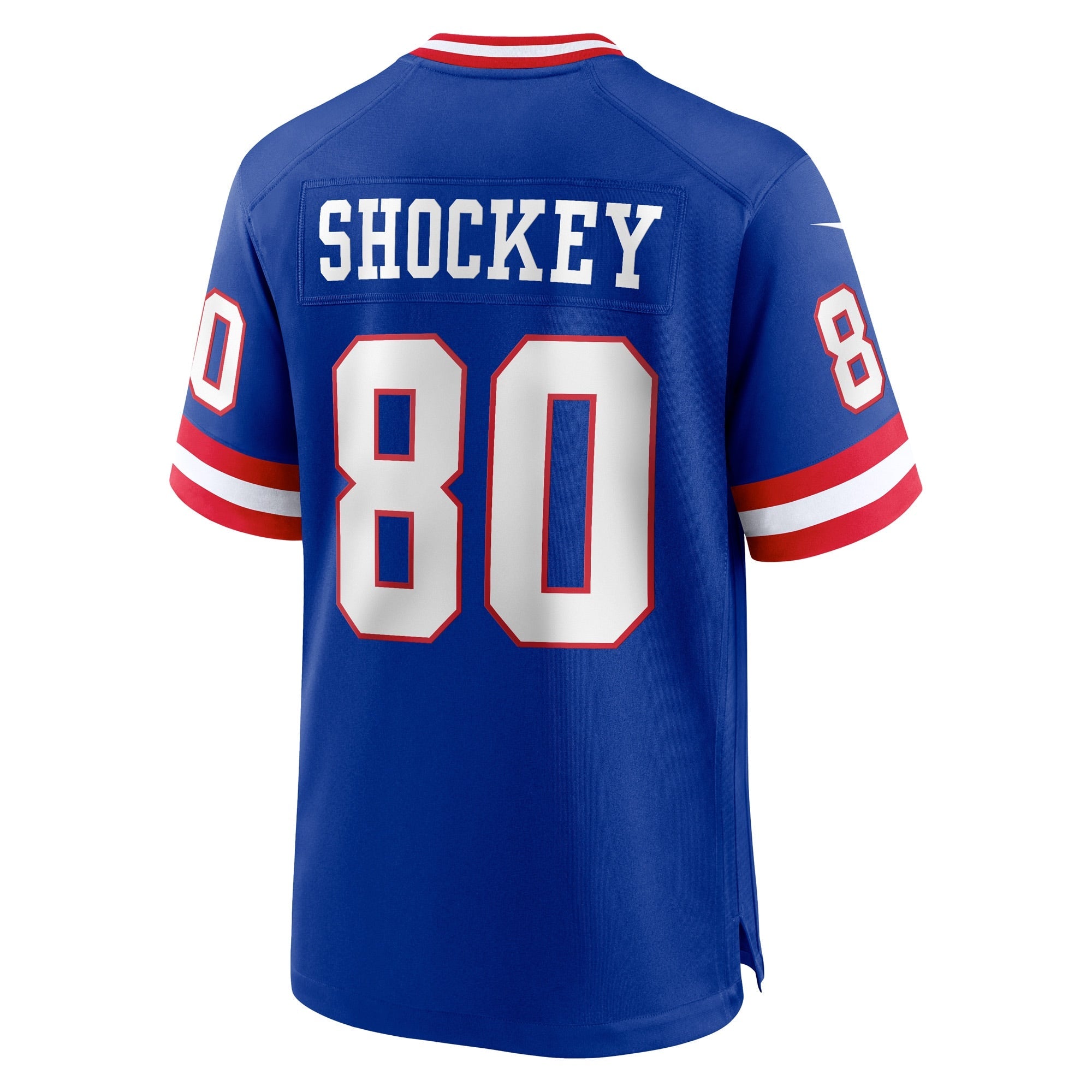 New York Giants Jeremy Shockey Royal Retired Player Alternate Game Jersey