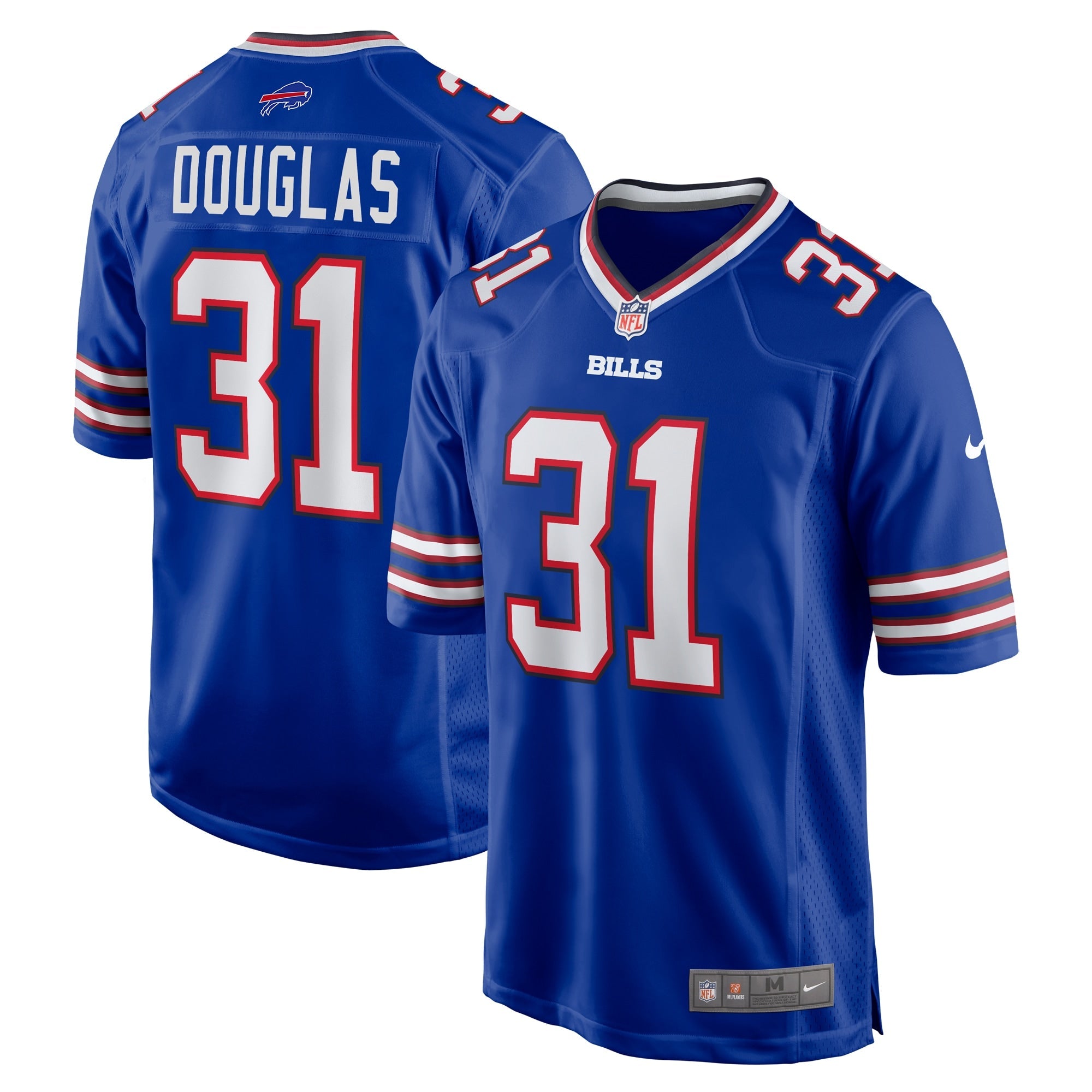 Buffalo Bills Rasul Douglas Royal Game Jersey