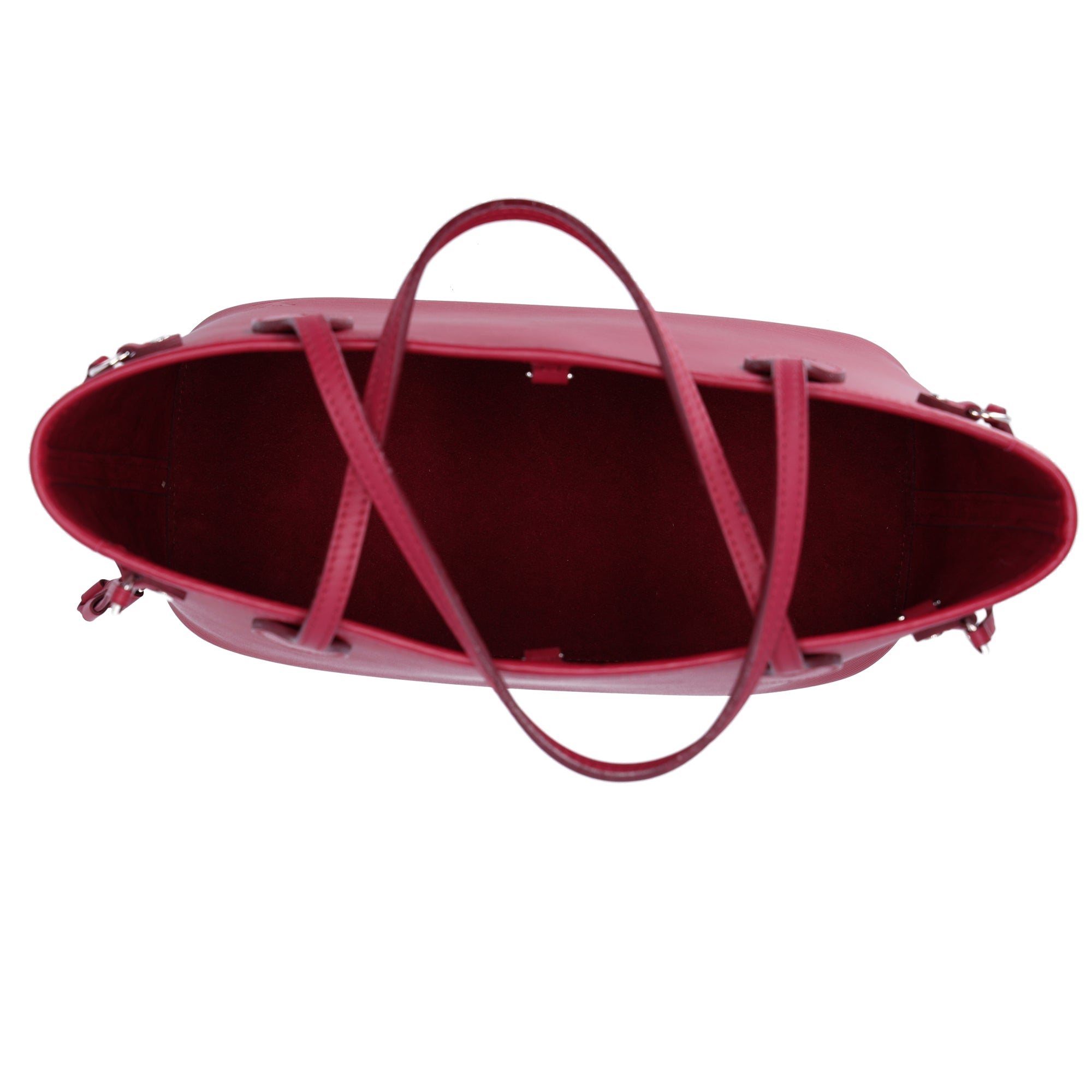 Louis Vuitton Neverfull PM Epi Tote Bag M40959 Fuchsia Epi Leather