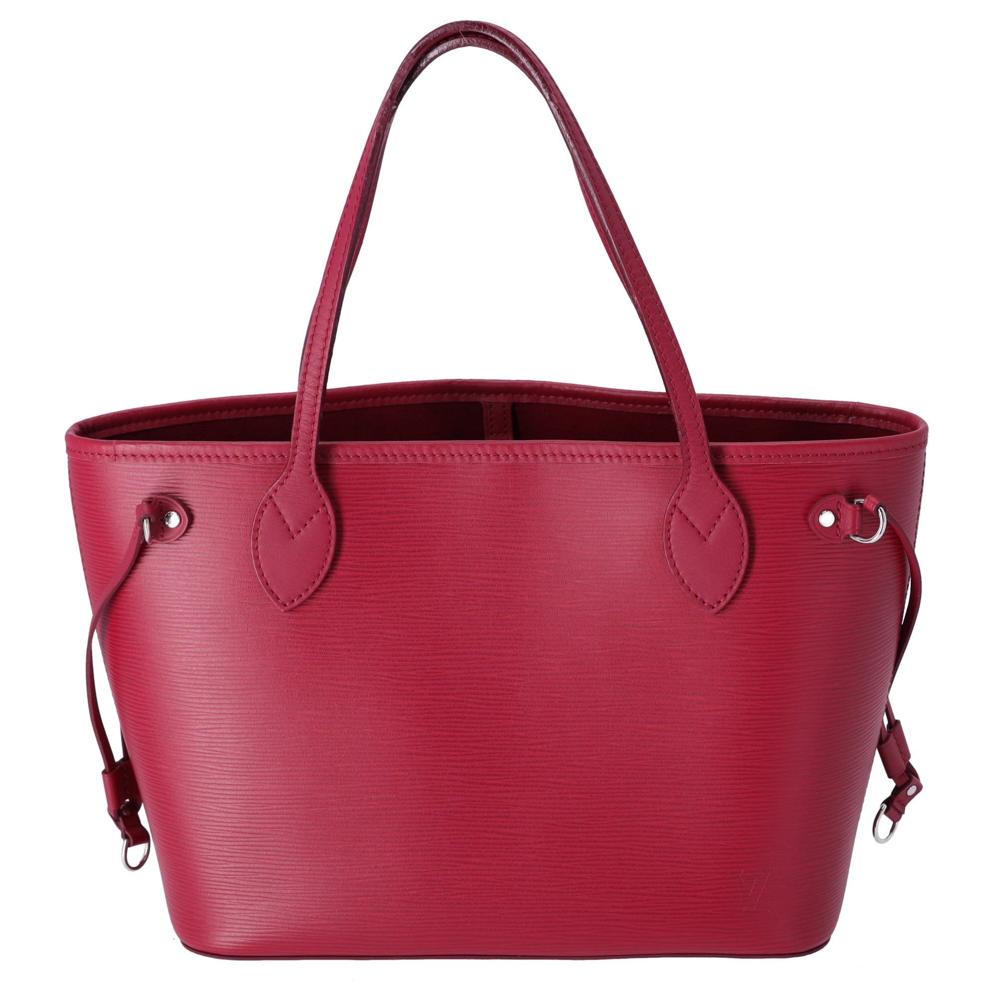Louis Vuitton Neverfull PM Epi Tote Bag M40959 Fuchsia Epi Leather