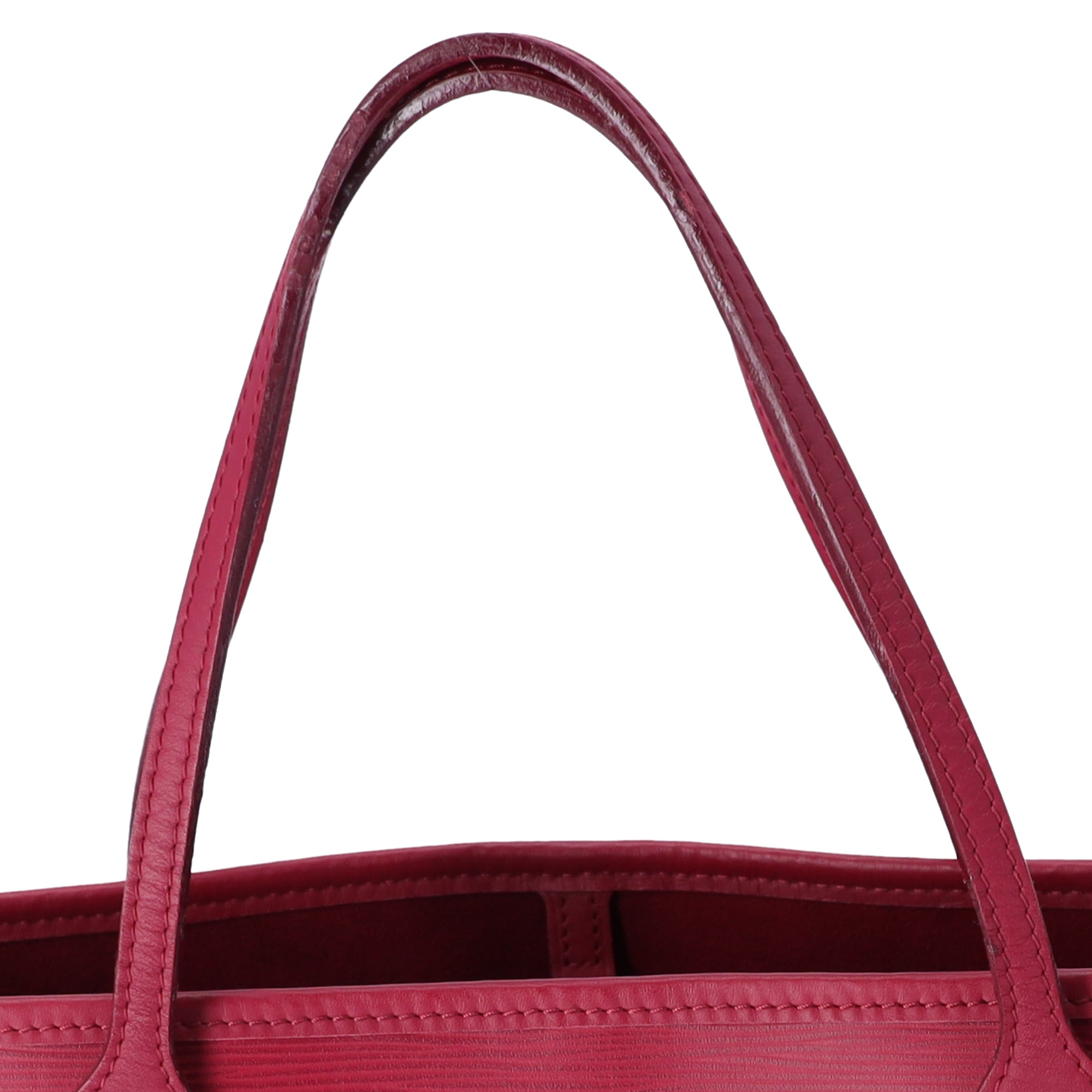 Louis Vuitton Neverfull PM Epi Tote Bag M40959 Fuchsia Epi Leather