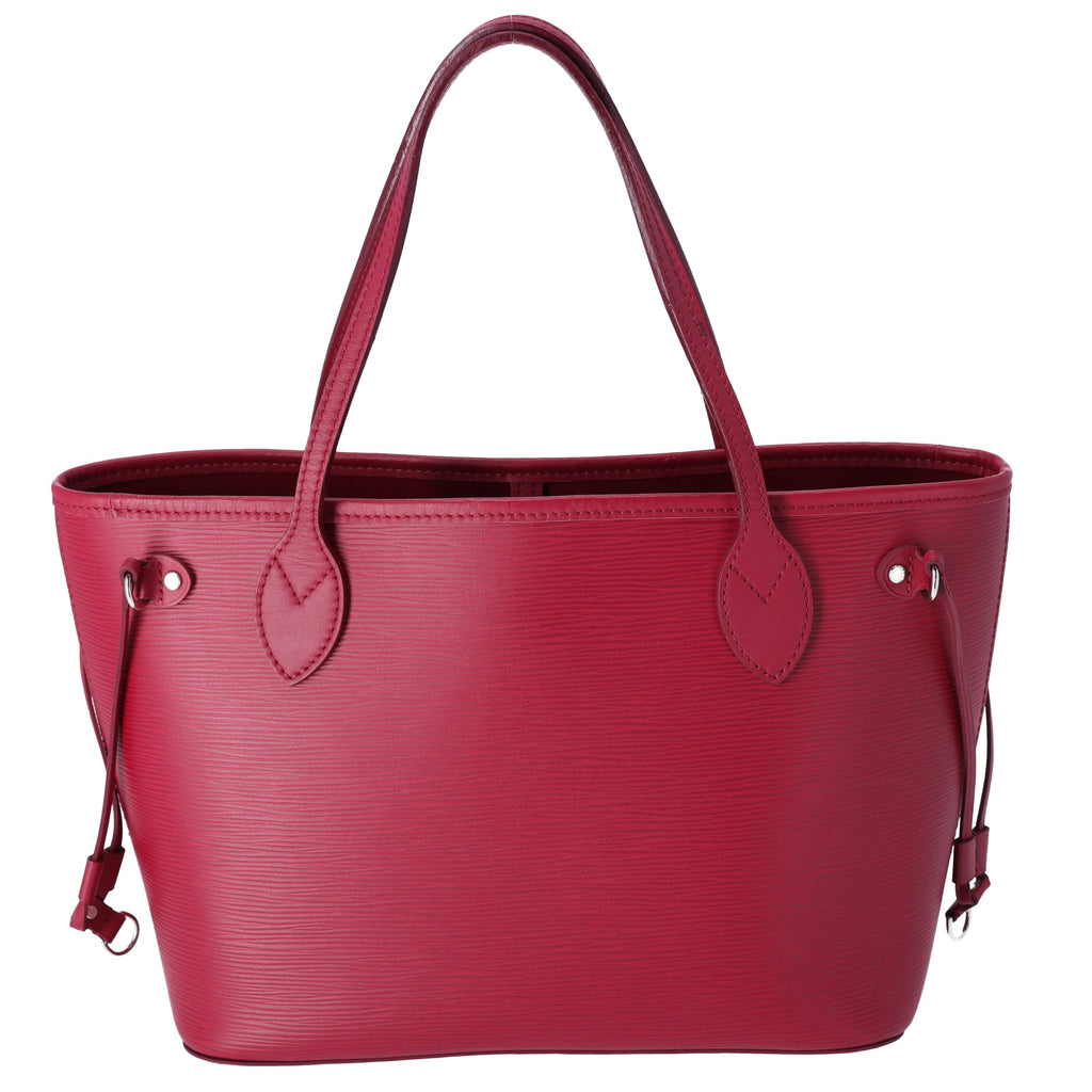 Louis Vuitton Neverfull PM Epi Tote Bag M40959 Fuchsia Epi Leather