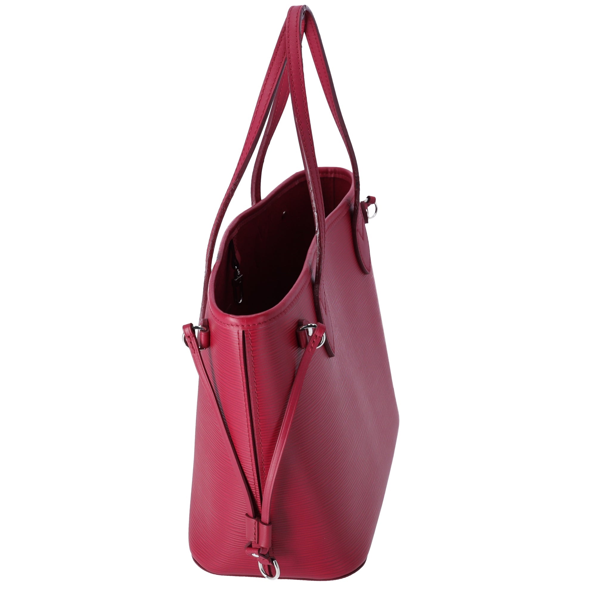 Louis Vuitton Neverfull PM Epi Tote Bag M40959 Fuchsia Epi Leather