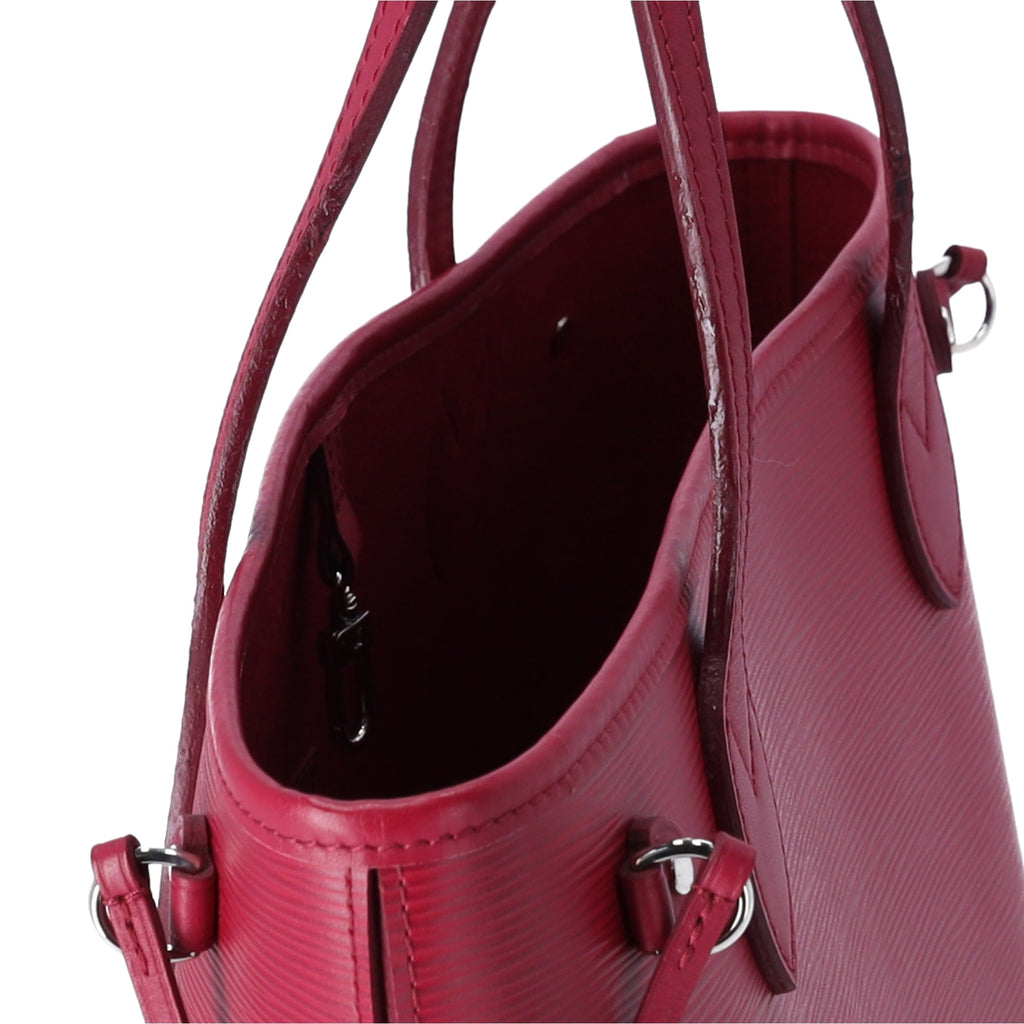 Louis Vuitton Neverfull PM Epi Tote Bag M40959 Fuchsia Epi Leather