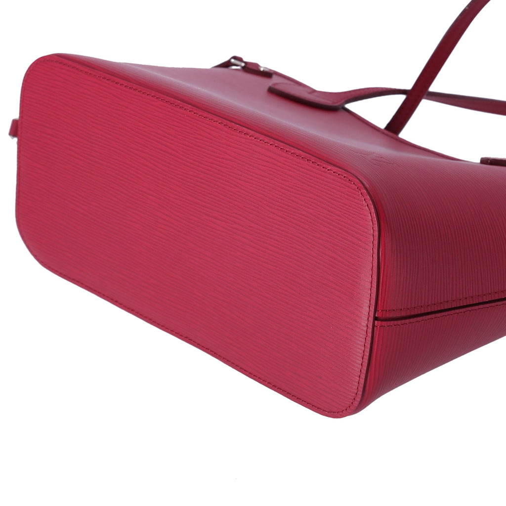Louis Vuitton Neverfull PM Epi Tote Bag M40959 Fuchsia Epi Leather