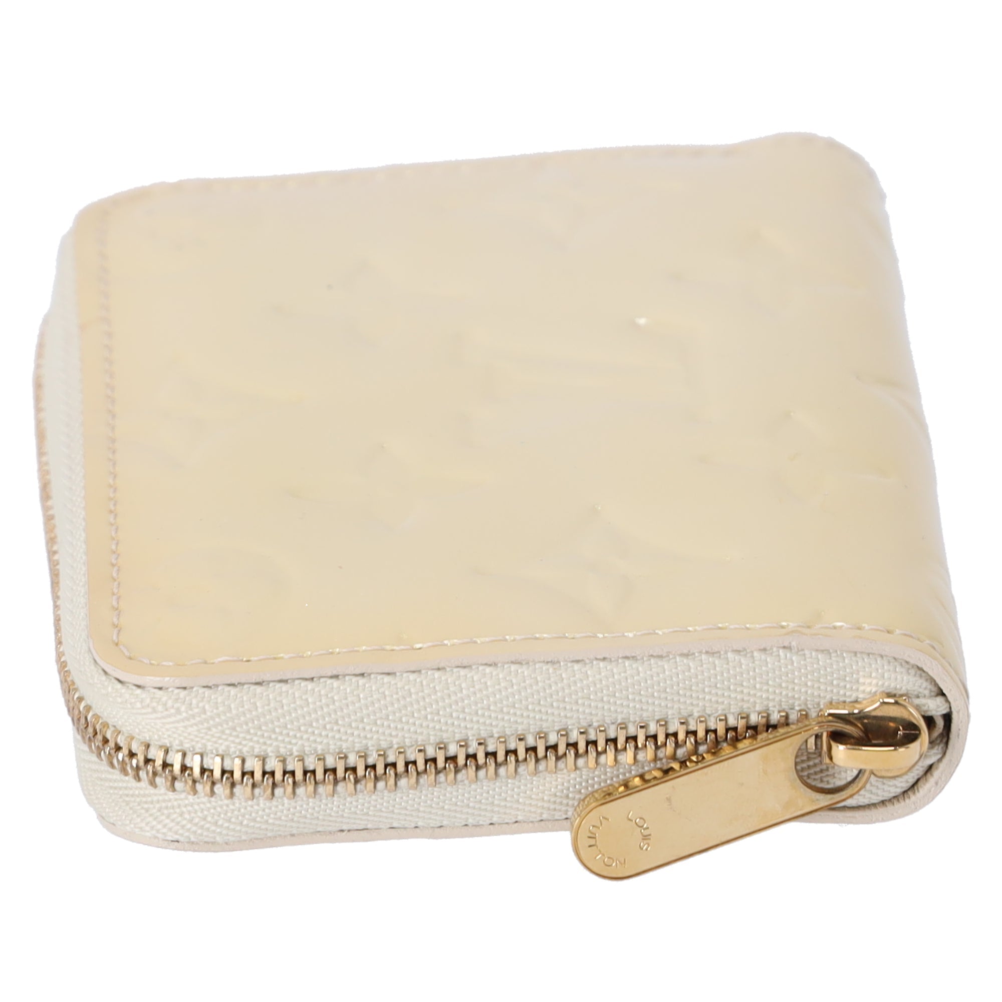 Louis Vuitton Zippy Coin Card Wallet Monogram Vernis M91461 Corail