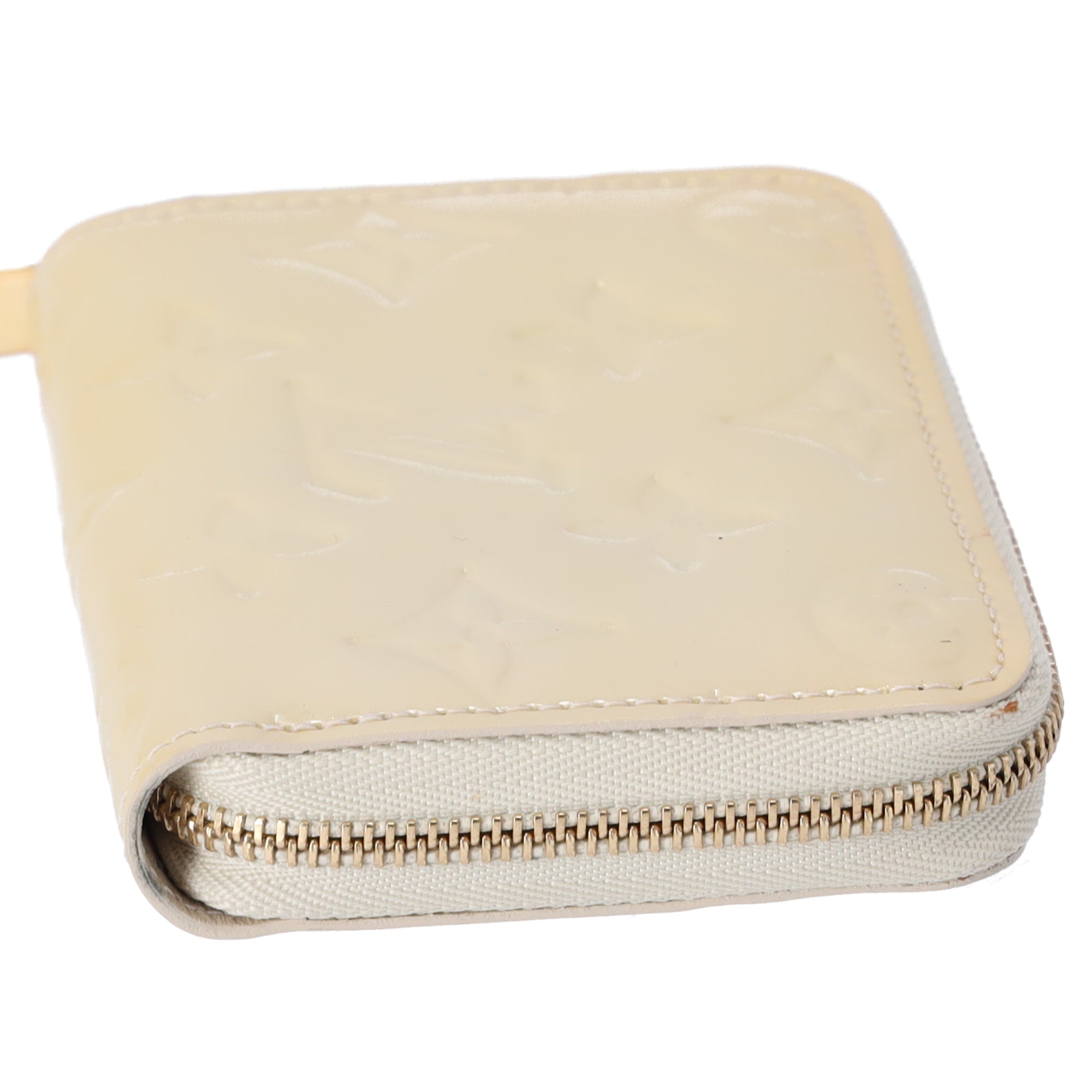 Louis Vuitton Zippy Coin Card Wallet Monogram Vernis M91461 Corail