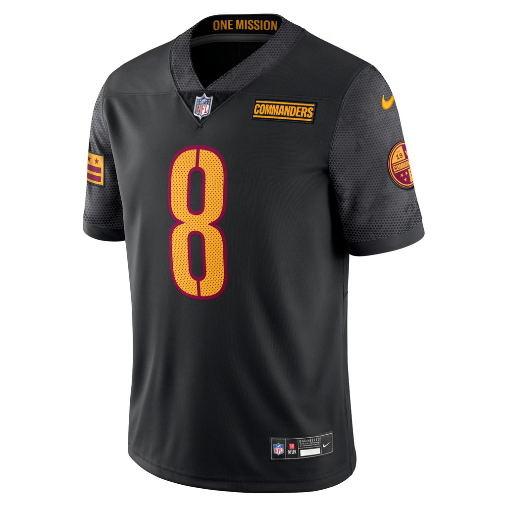 Washington Commanders Brian Robinson Jr. Black Vapor Untouchable Limited Jersey