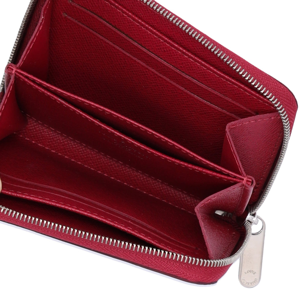 Louis Vuitton Zippy Coin Case Card Wallet M60383 Fuchsia Epi Leather