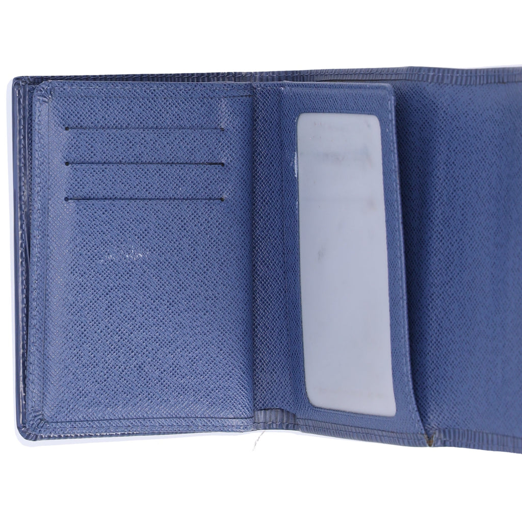 Louis Vuitton Koala Trifold Wallet M5801G Blue Myrtilles Epi Leather