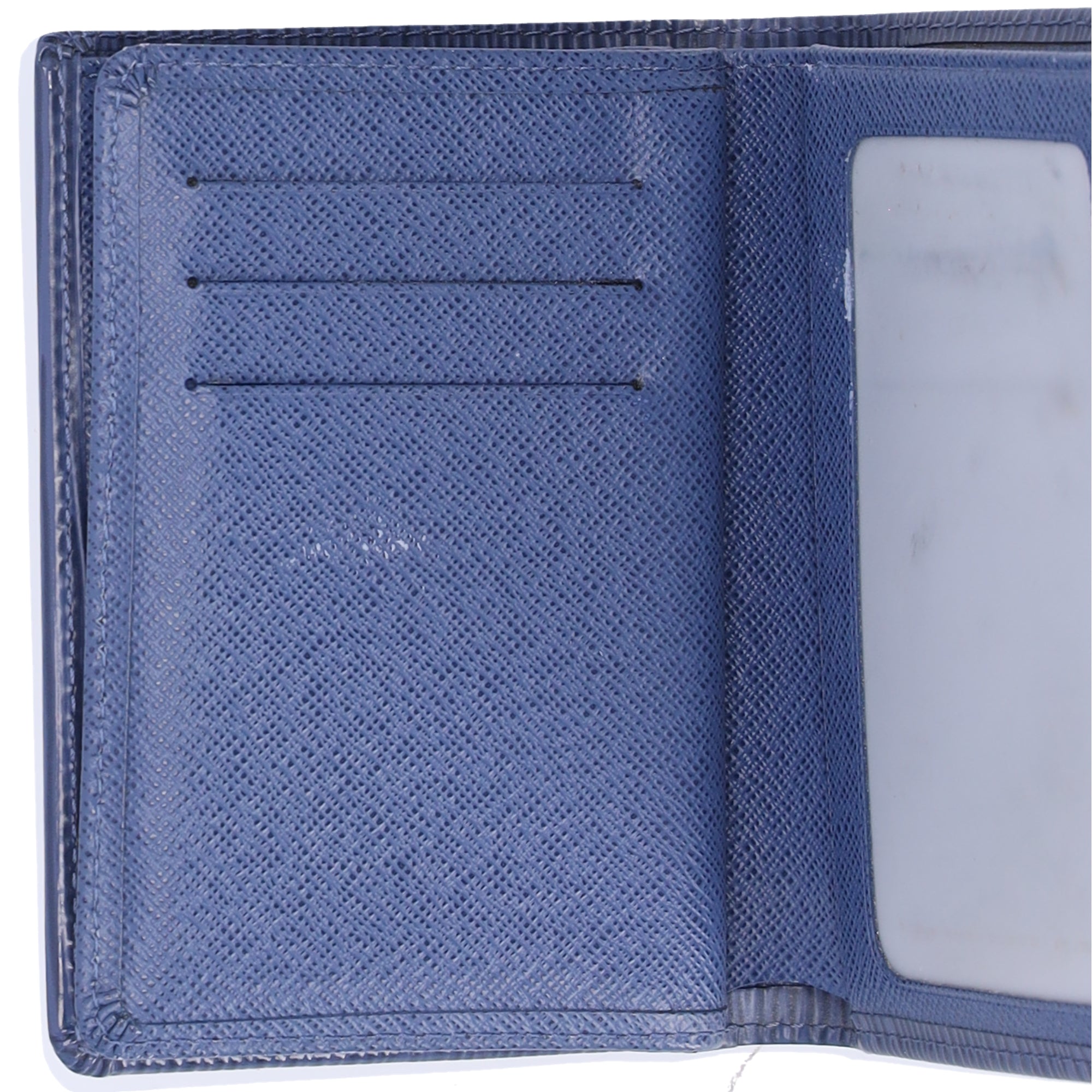 Louis Vuitton Koala Trifold Wallet M5801G Blue Myrtilles Epi Leather