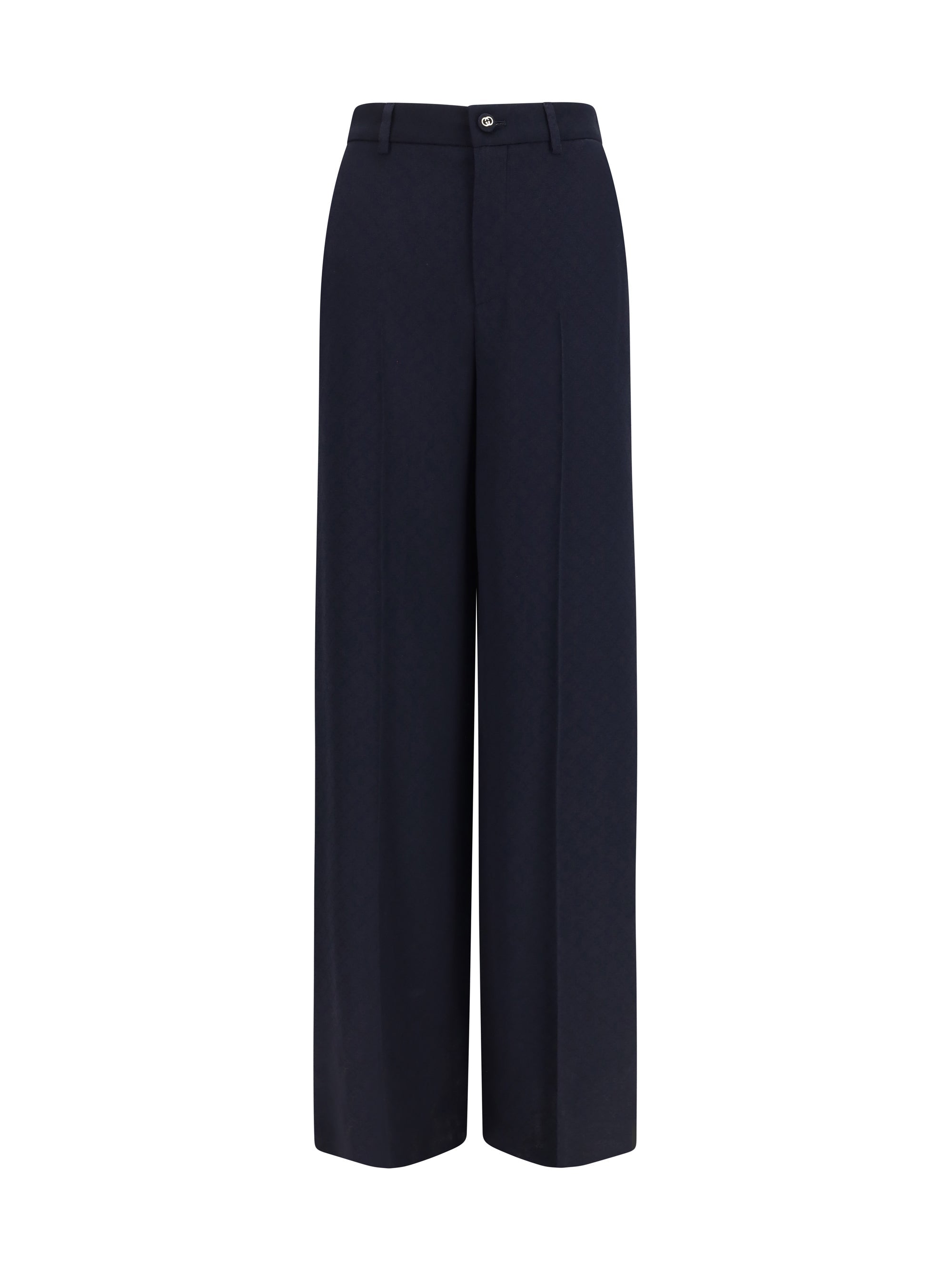 Gucci Women Diamond-Jacquard Pants