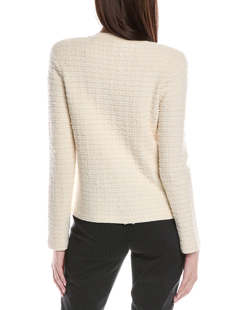 St. John Donna Knit Tweed Wool-Blend Jacket