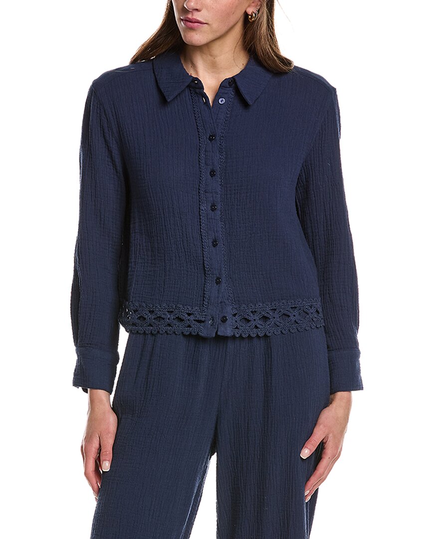 Design History Gauze Lace Shirt