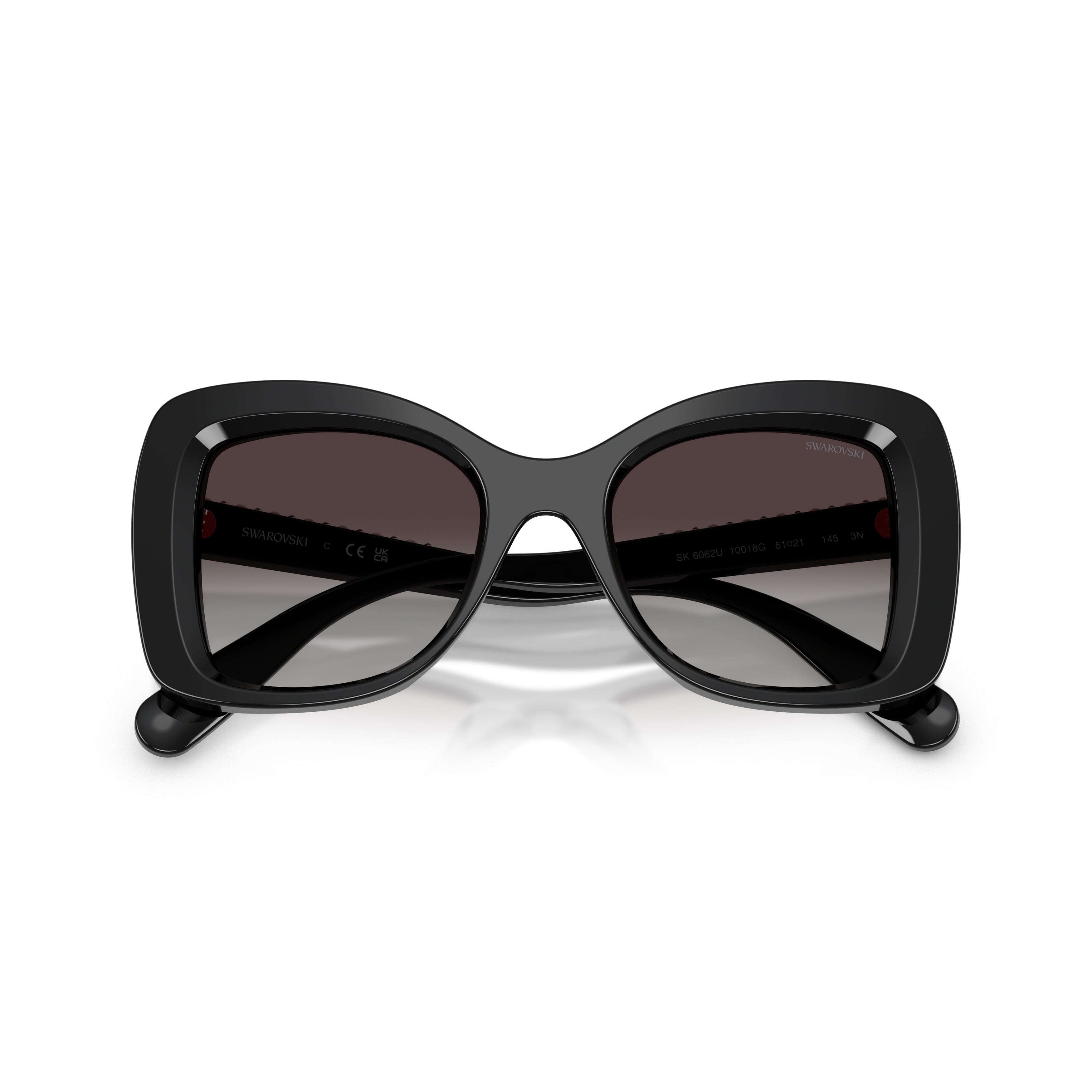 0Sk6062U Oversized Square Frame Sunglasses with Gradient Lenses