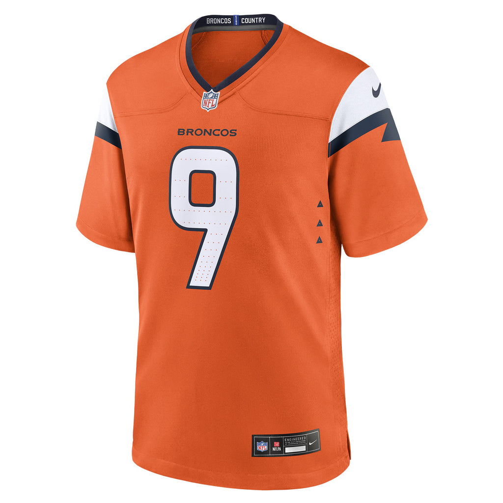 Denver Broncos Talanoa Hufanga Orange Team Game Jersey