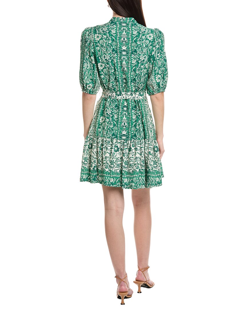 Maison Tara Printed Marrakesh Short Sleeve Mini Dress