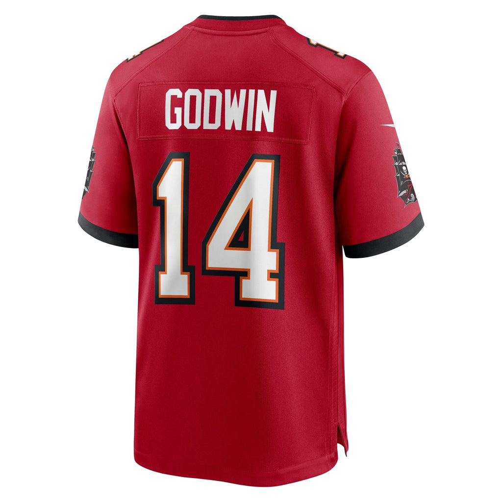 Tampa Bay Buccaneers Chris Godwin Red Game Jersey