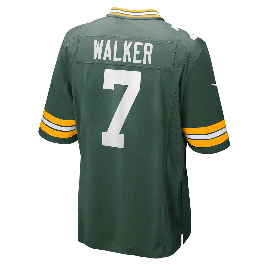 Green Bay Packers Quay Walker Green Player Game Jersey