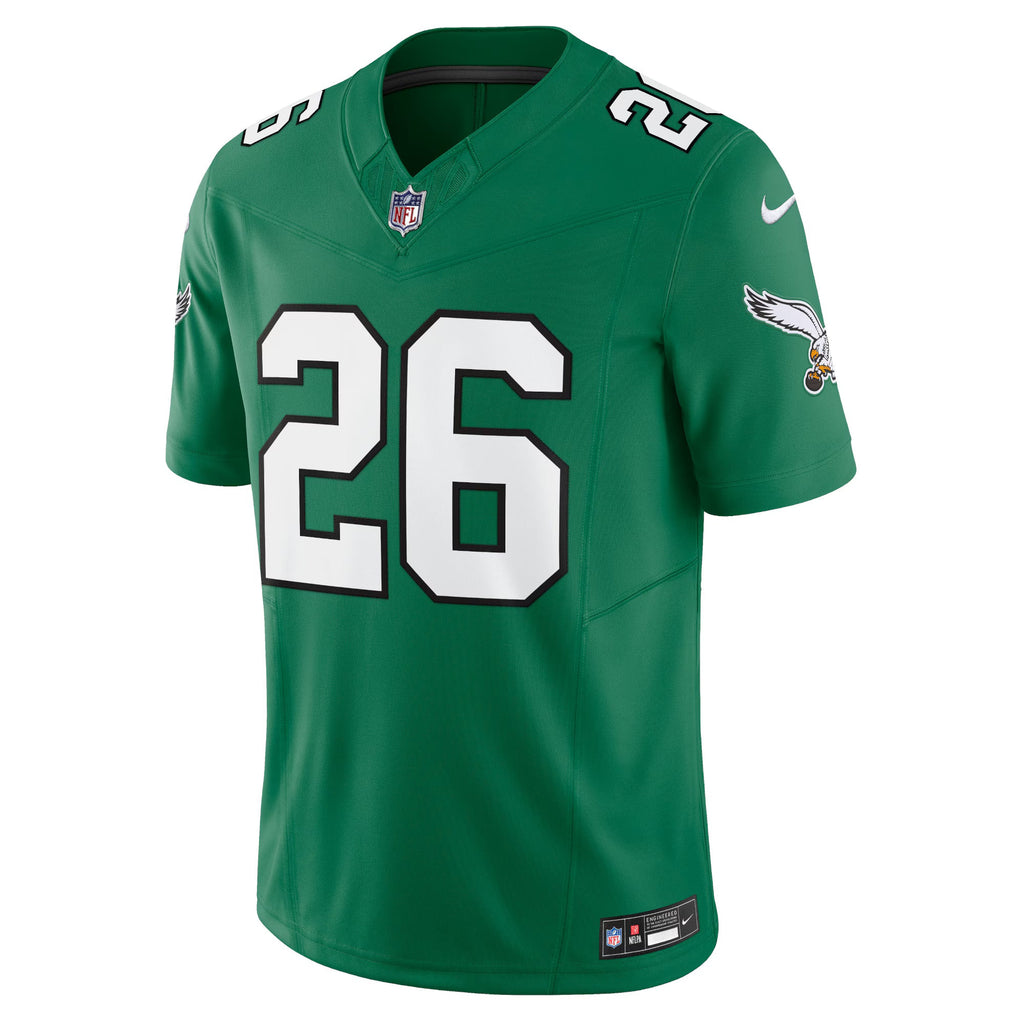Philadelphia Eagles Saquon Barkley Kelly Green Alternate Vapor F.U.S.E. Limited Jersey