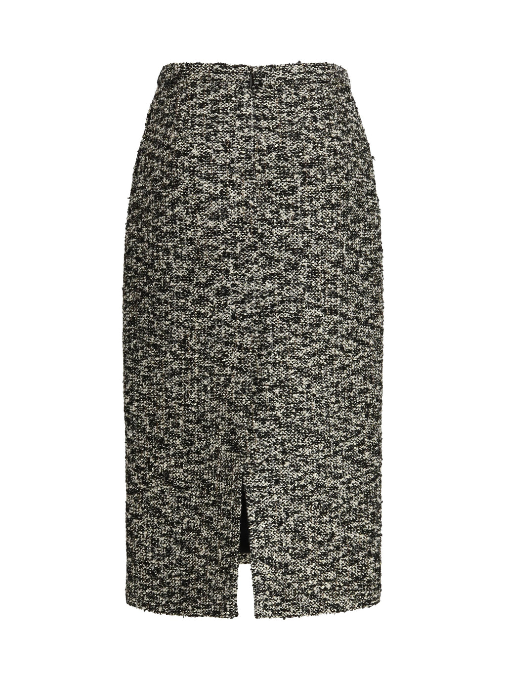 Gucci Women Midi Skirt In Laminated Bouclé Fabric