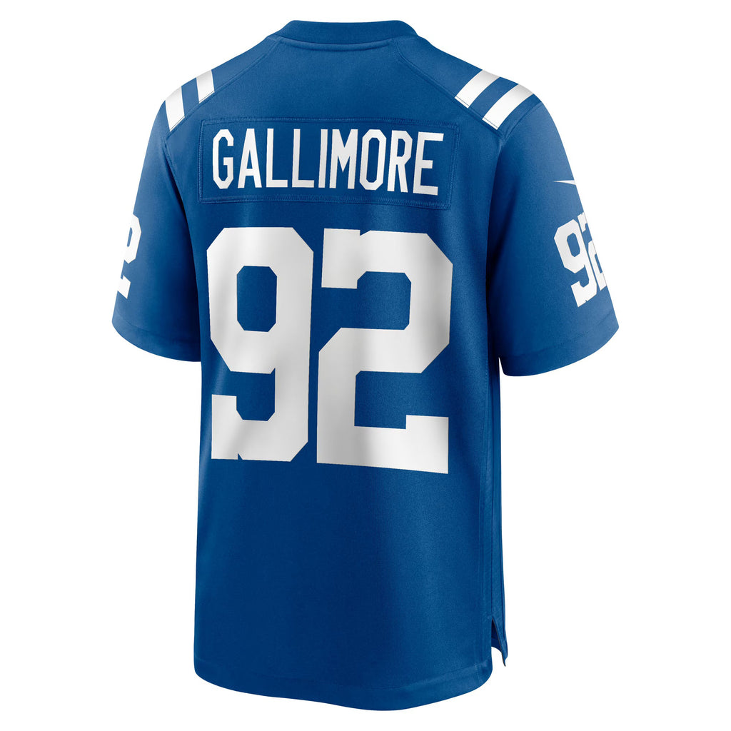 Indianapolis Colts Neville Gallimore Royal Team Game Jersey