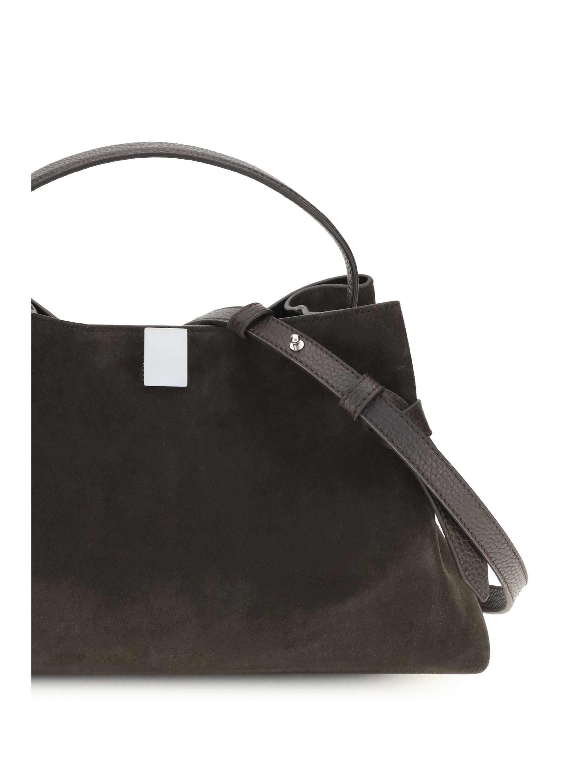Yuzefi Women Gyoza Suede Shoulder Bag