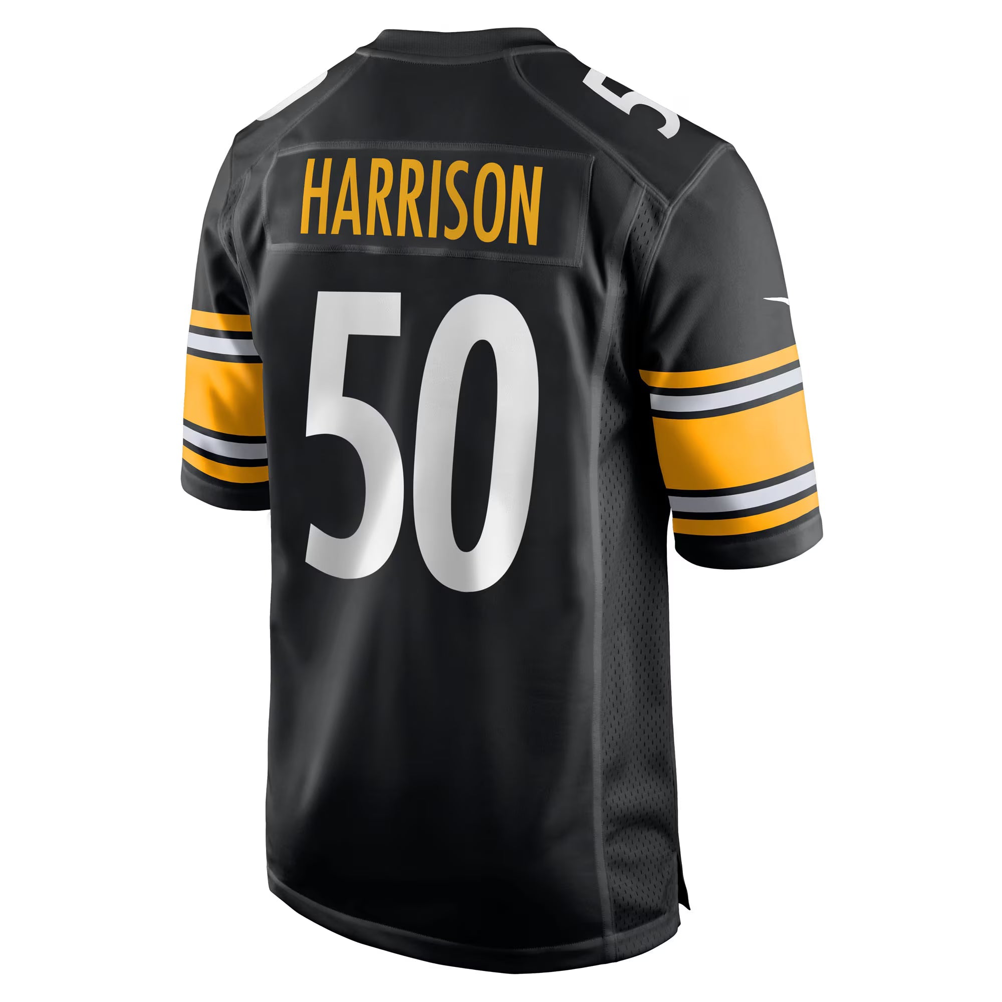 Pittsburgh Steelers Malik Harrison Black Team Game Jersey