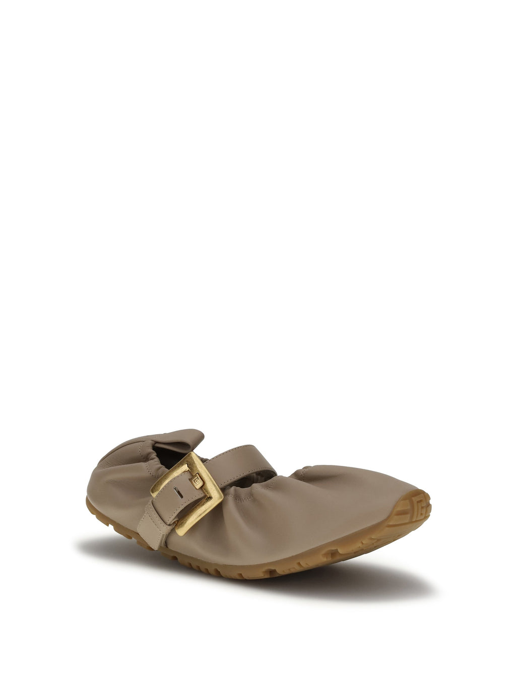Balmain Women Buckle Strap Ballerinas