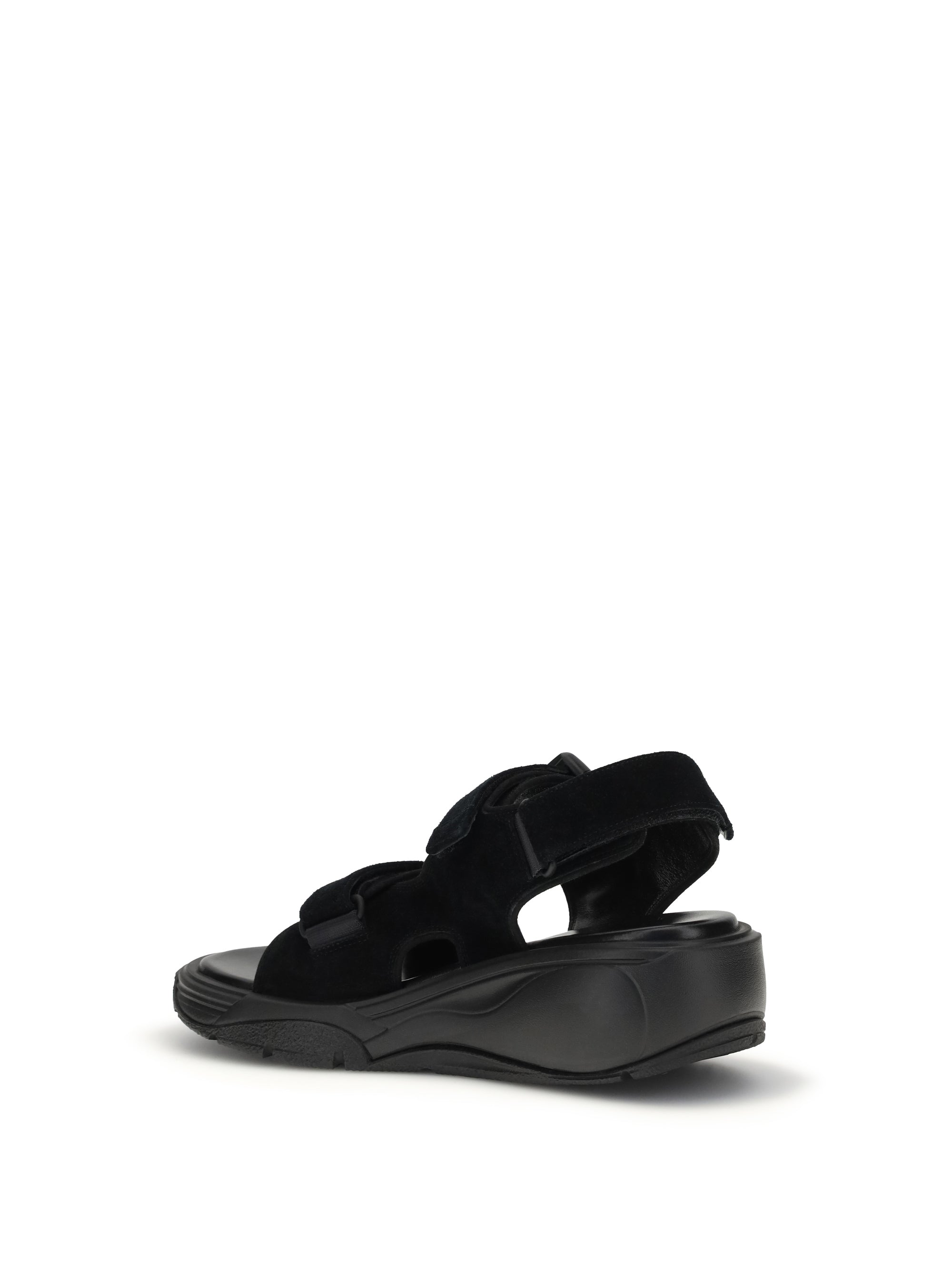 Phoebe Philo Women Pace Runner Suede Sandals