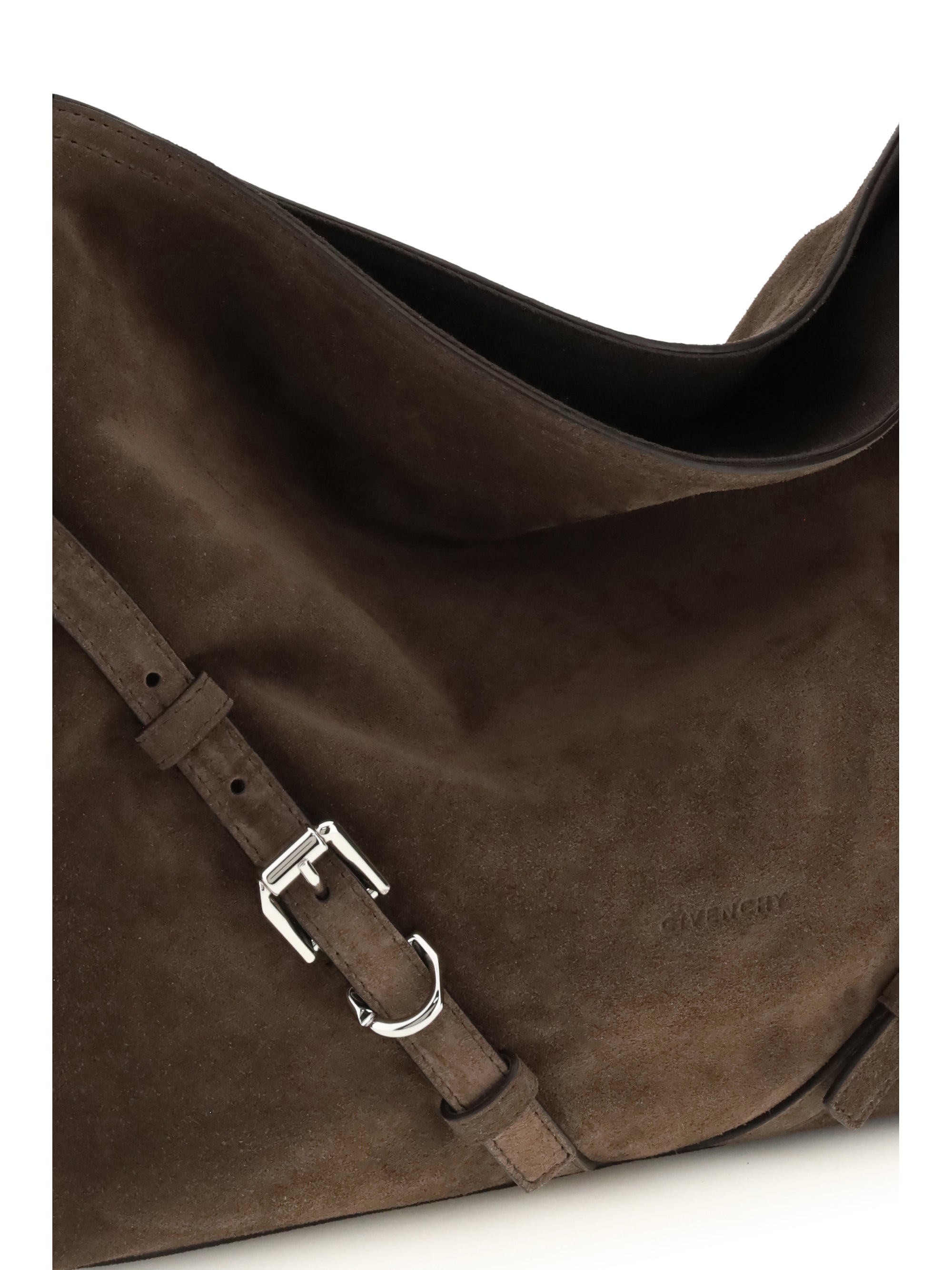 Givenchy Women Medium Voyou Shoulder Bag In Glossy Leather