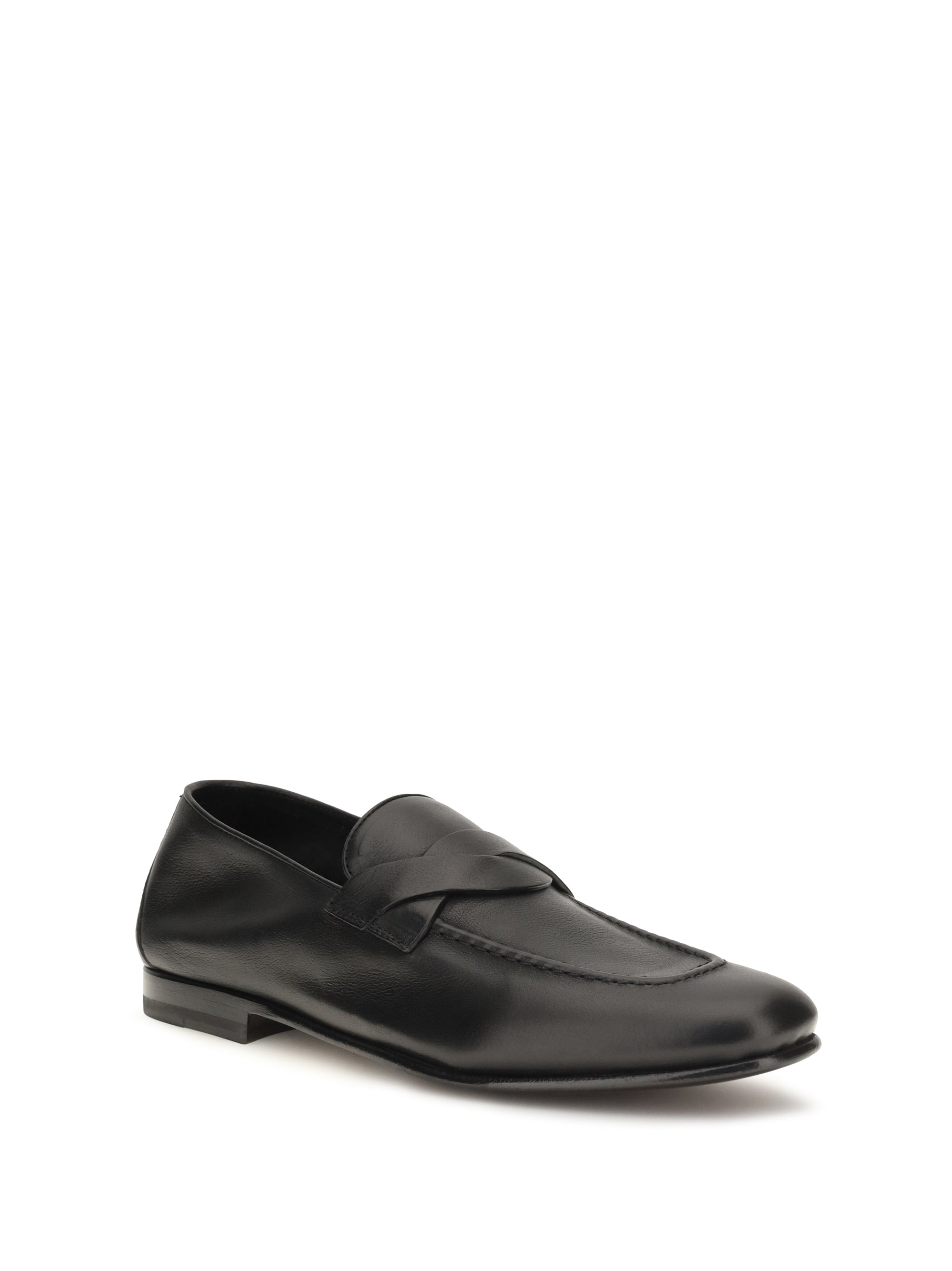 Tom Ford Men Gigi Loafers With Woven Strap