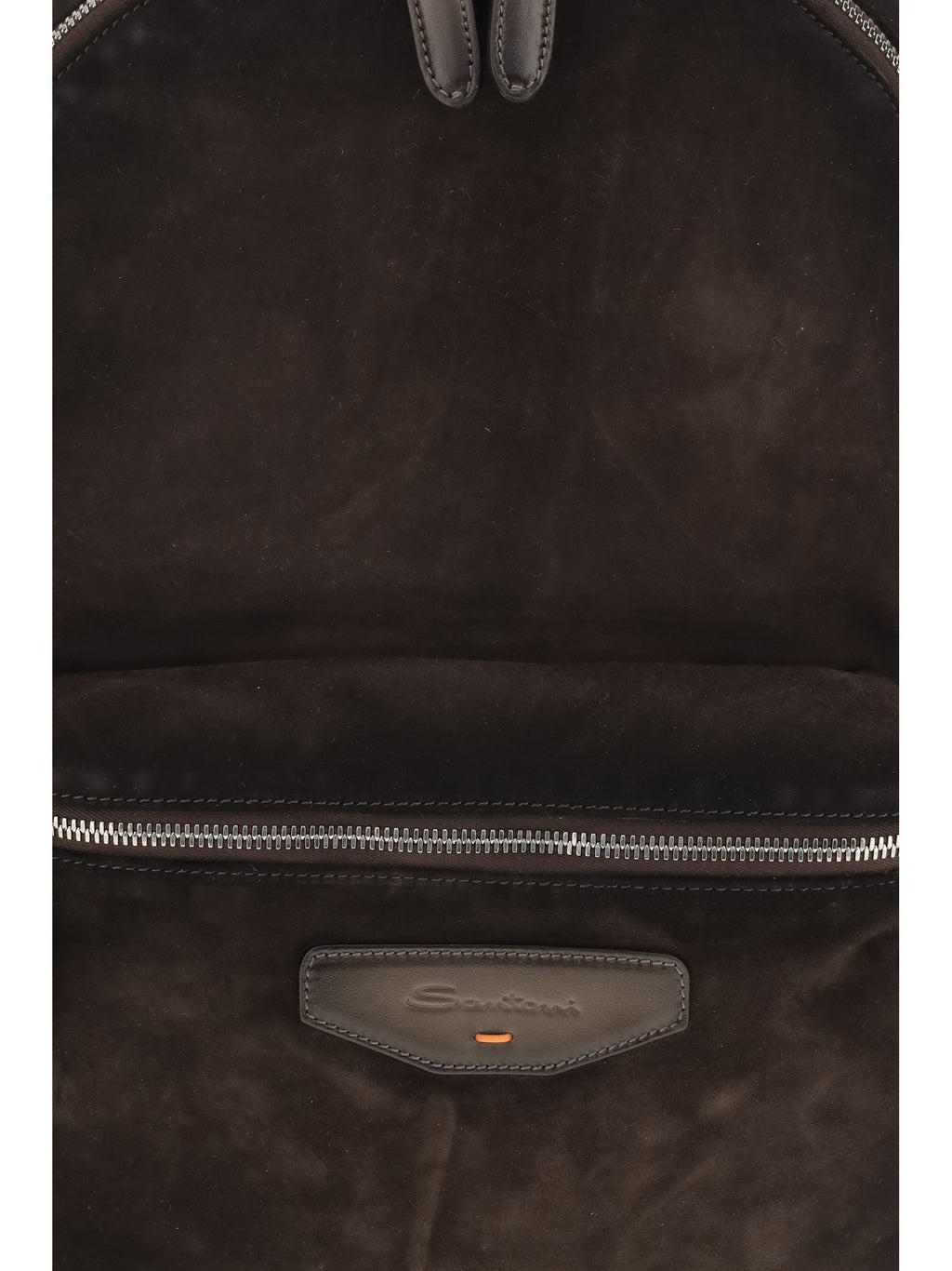 Santoni Men Suede Backpack