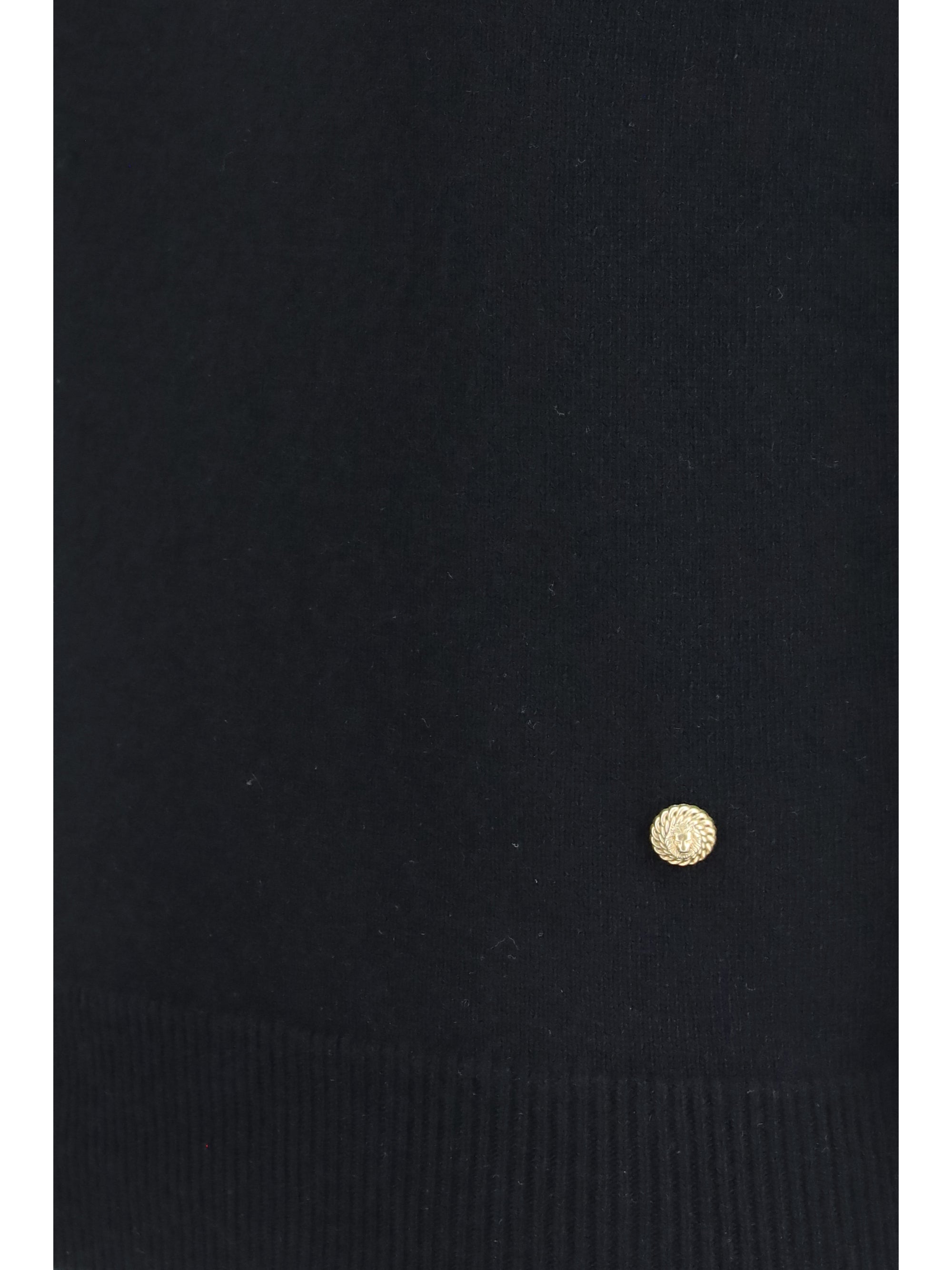 Balmain Women Sleeveless Wool And Cashmere Sweater