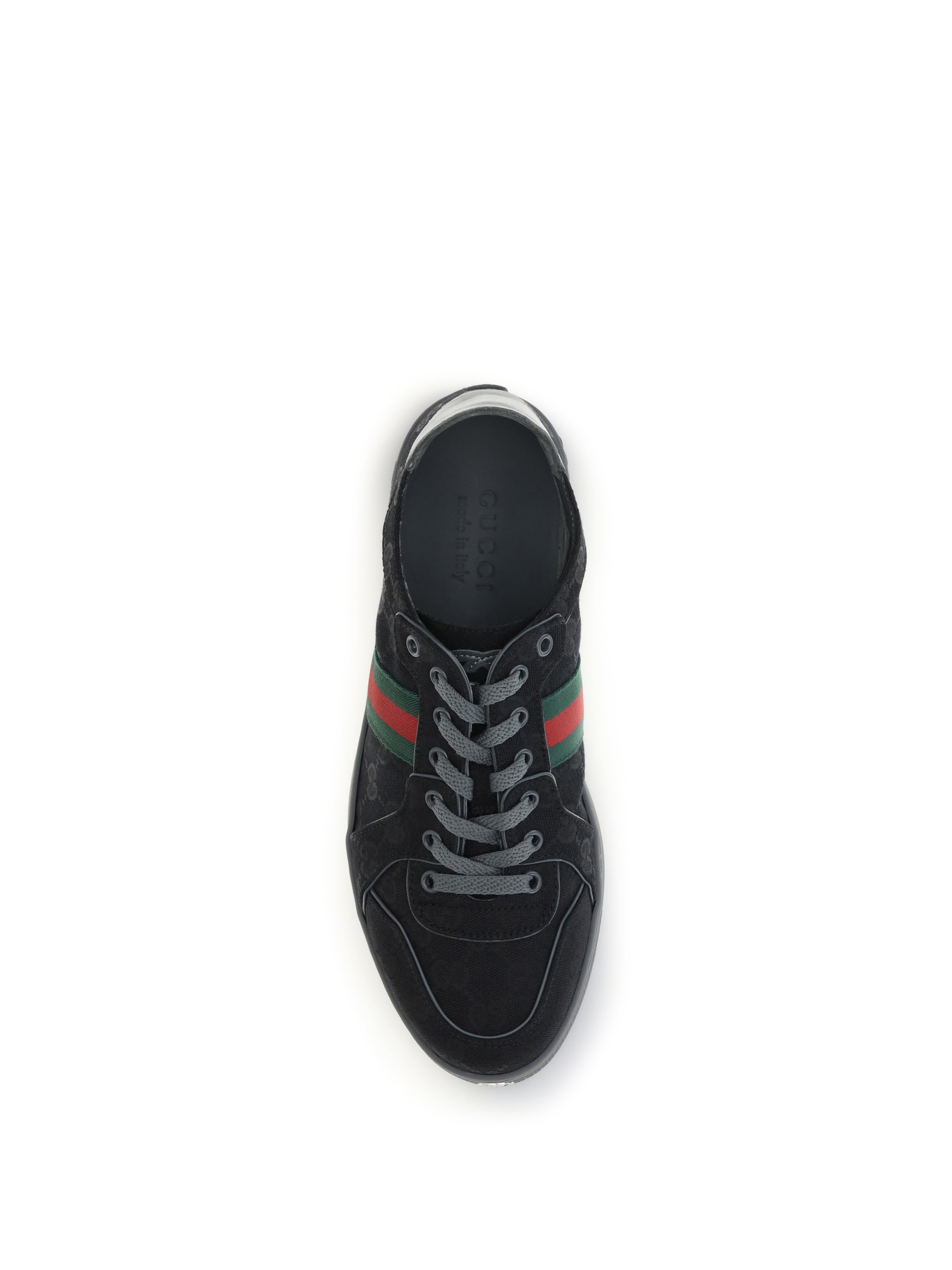 Gucci Men Stretch Gg Fabric Sneakers